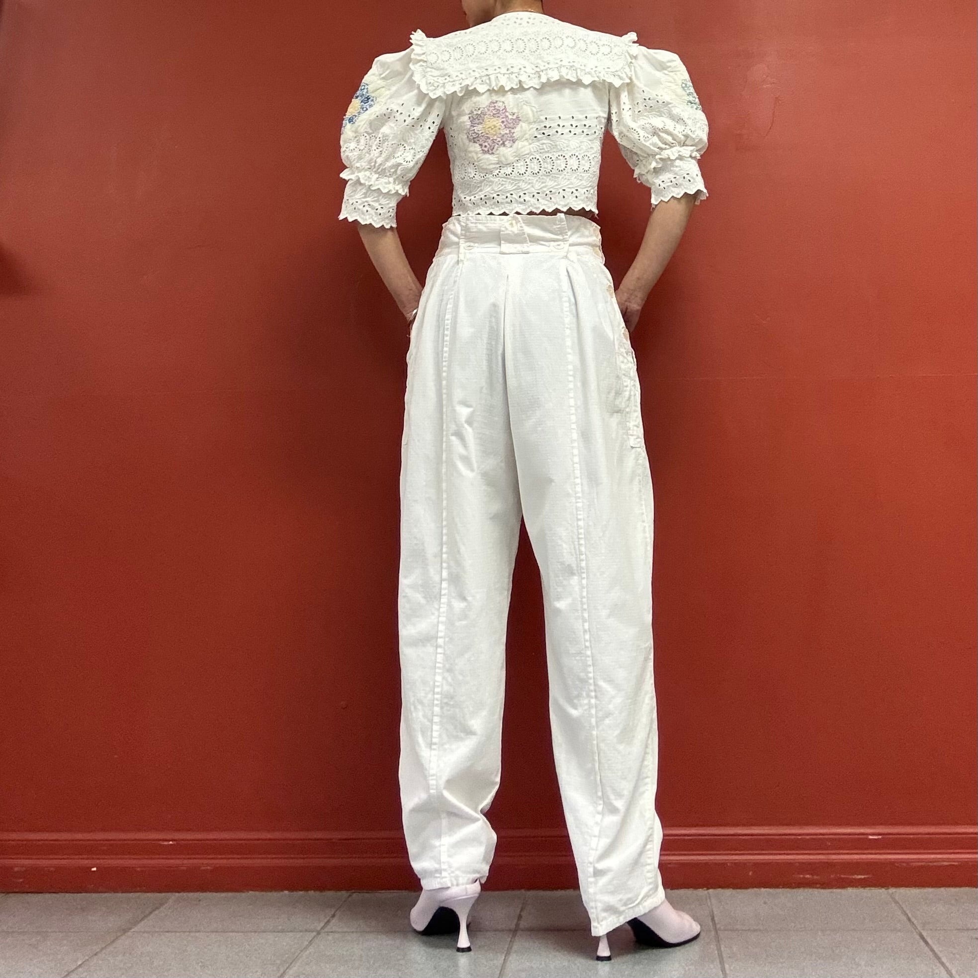 80s90s High Waisted Pants
