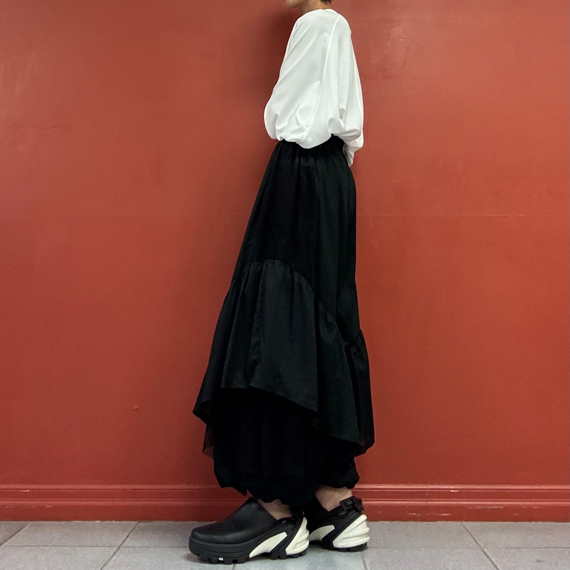 Layered balloon pants