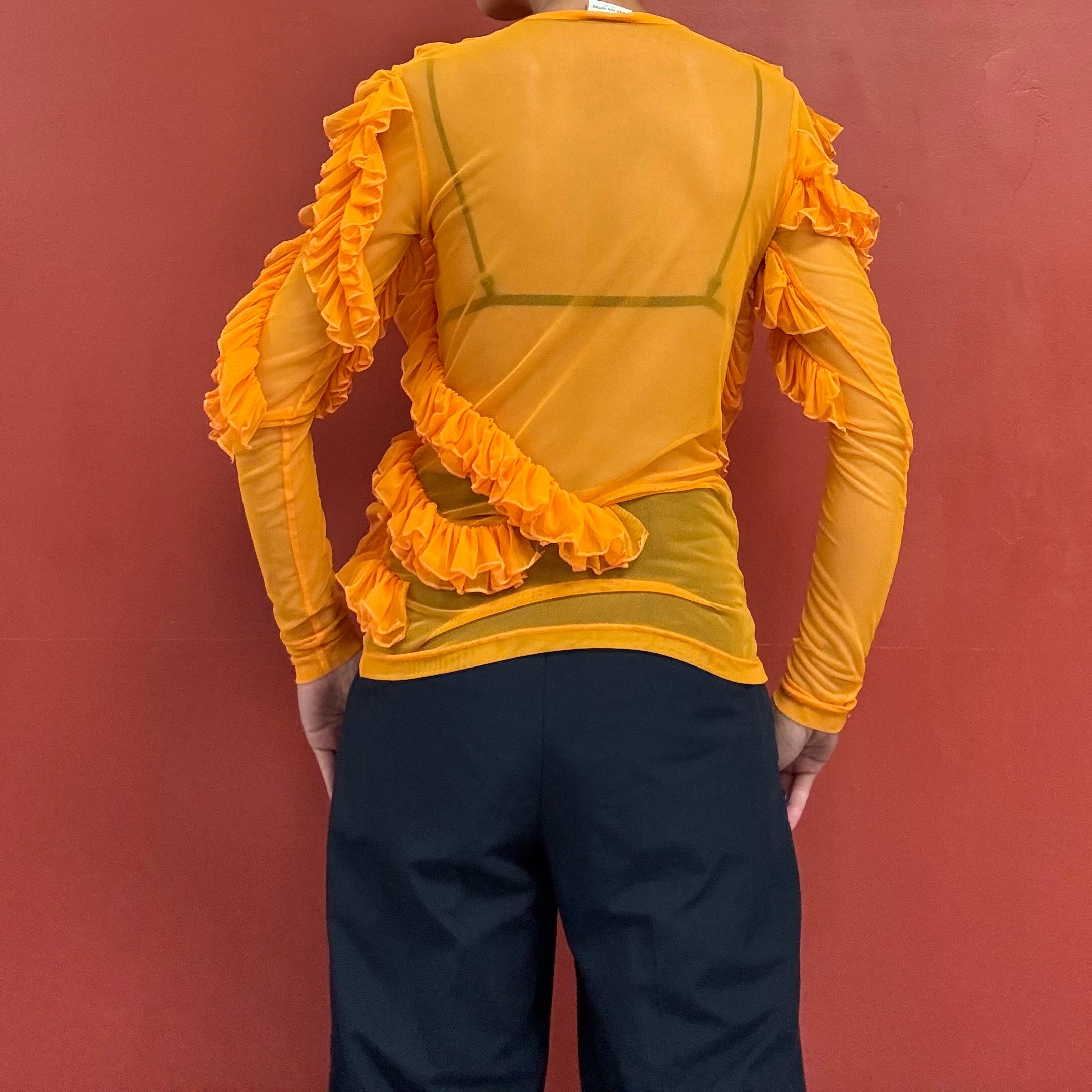 DRIES VAN NOTEN mesh top