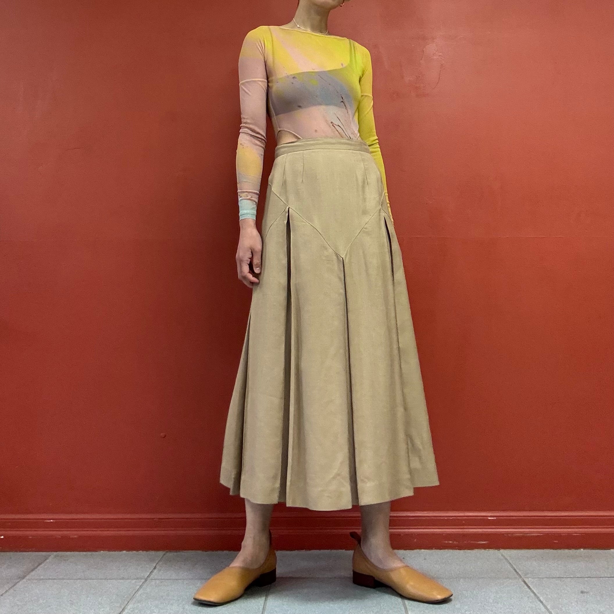 90s Pleats Skirt