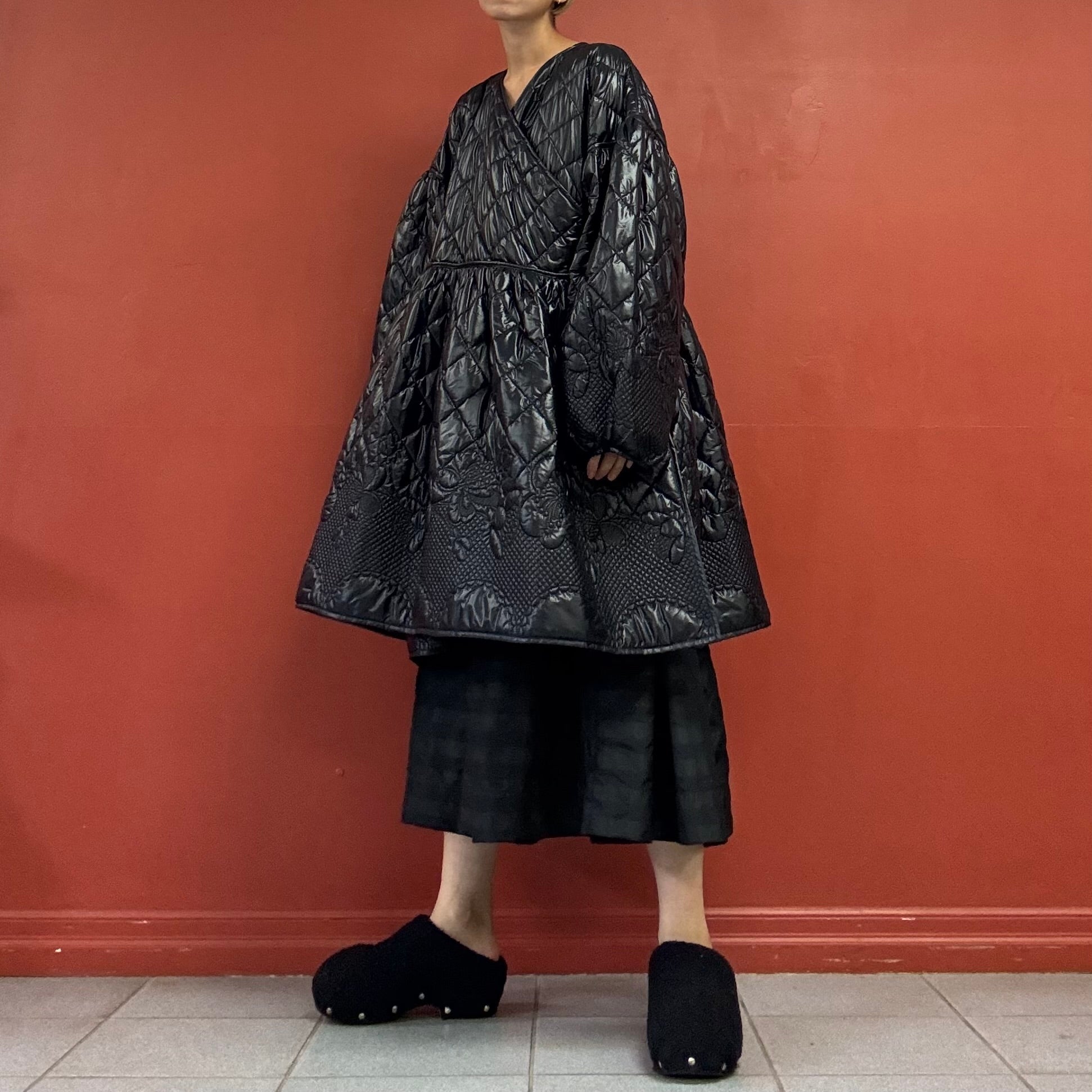 CECILIE BAHNSEN Black Frazier Coat