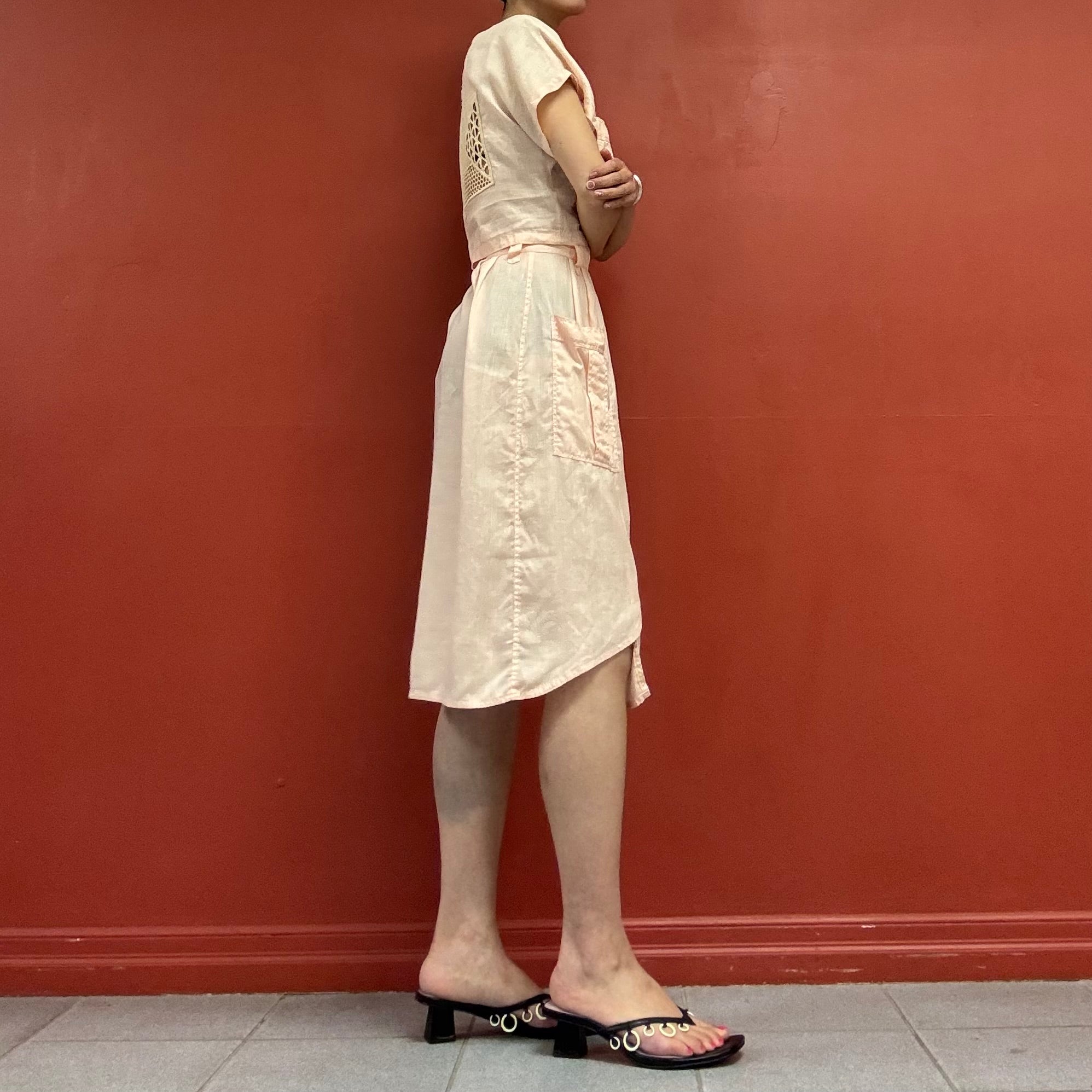 80s90s la Perla mare wrap skirt