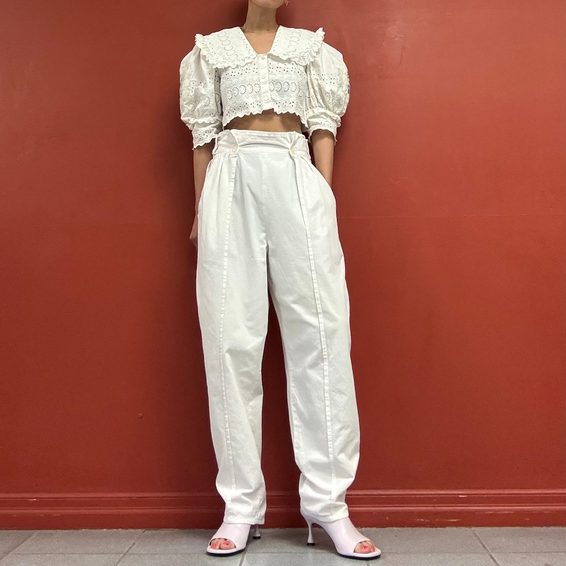 80s90s High Waisted Pants