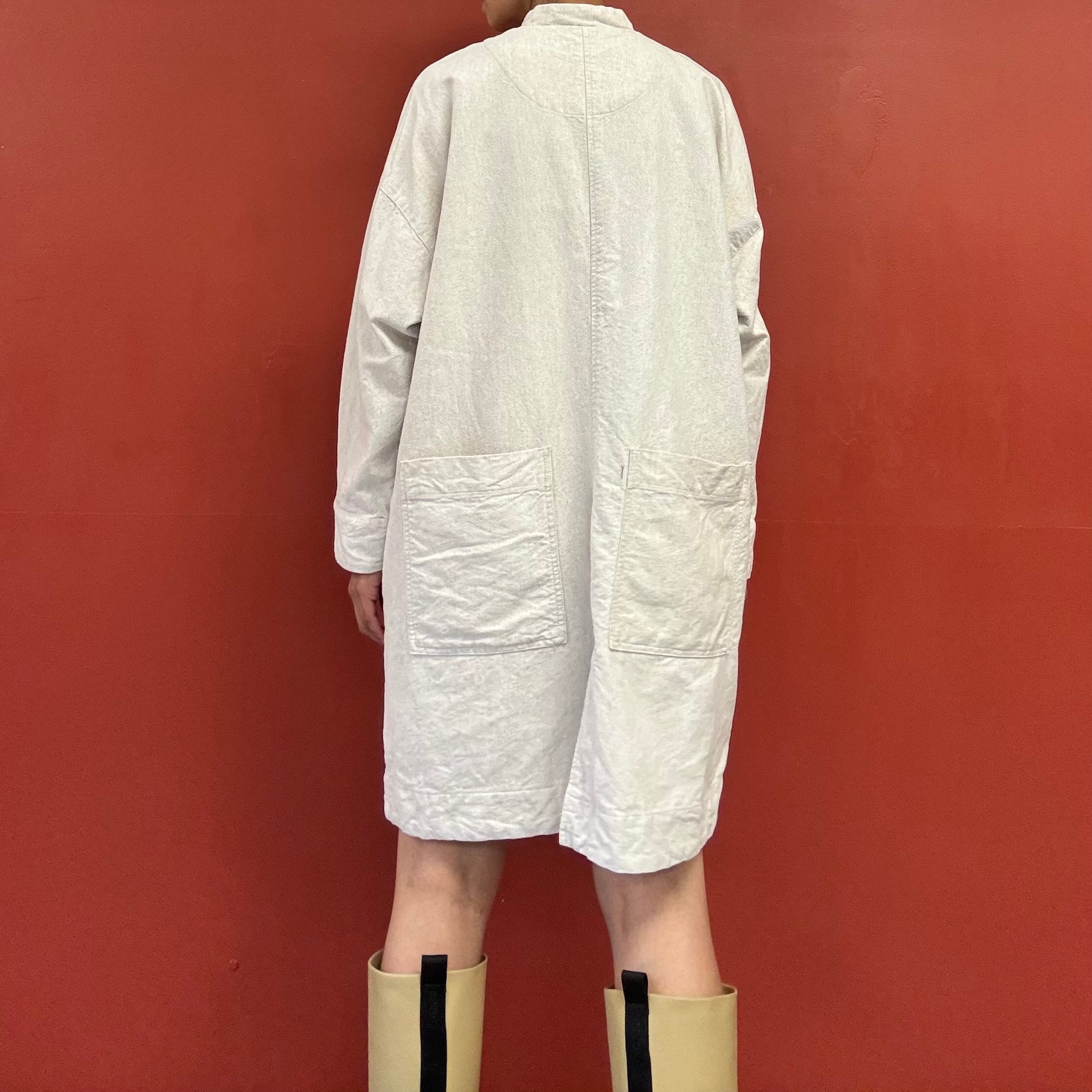 Linen blend overshirts with four-pockets