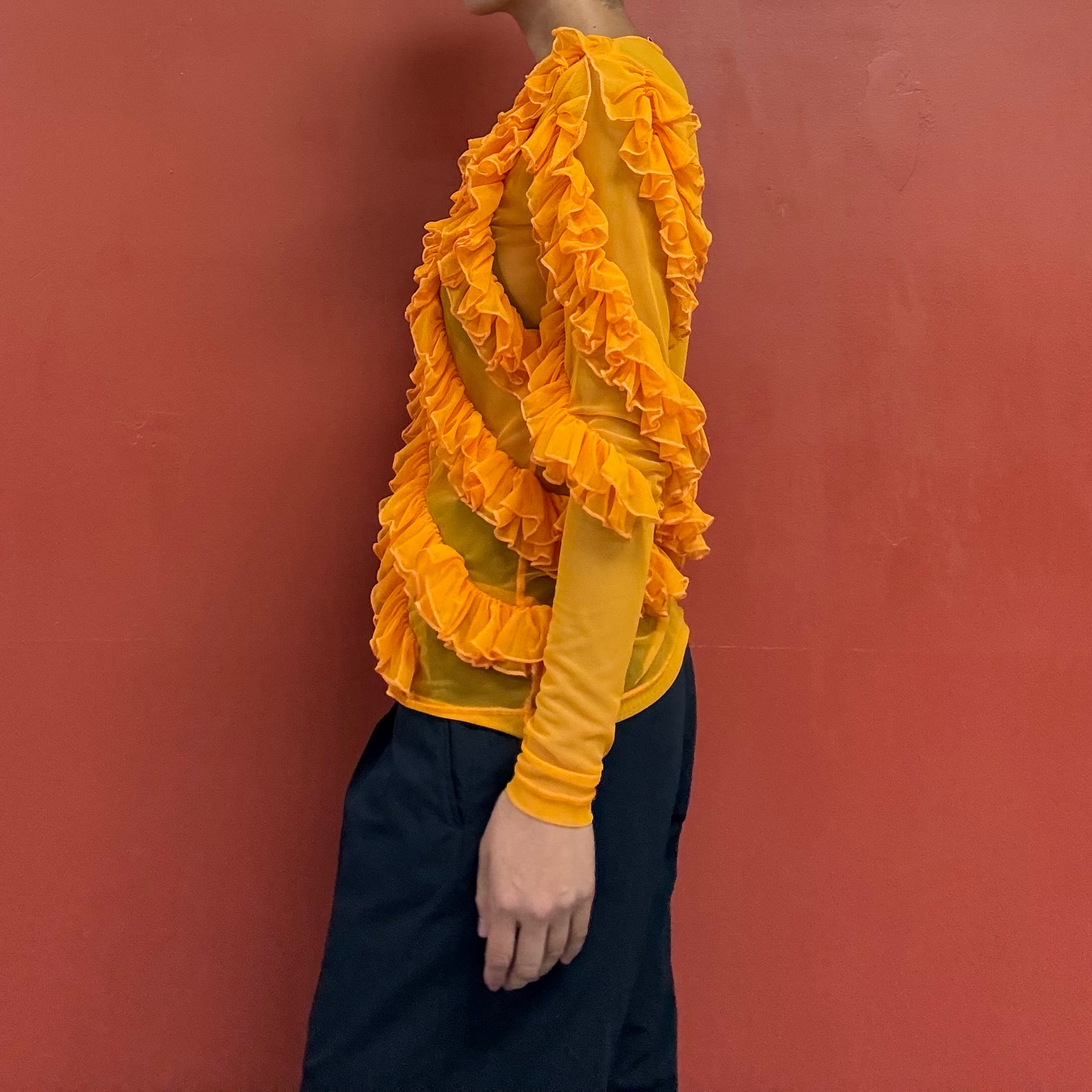 DRIES VAN NOTEN mesh top