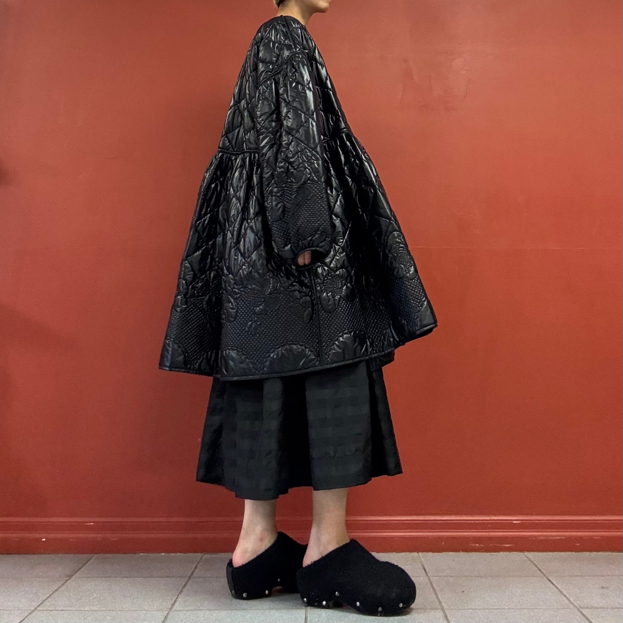 CECILIE BAHNSEN Black Frazier Coat