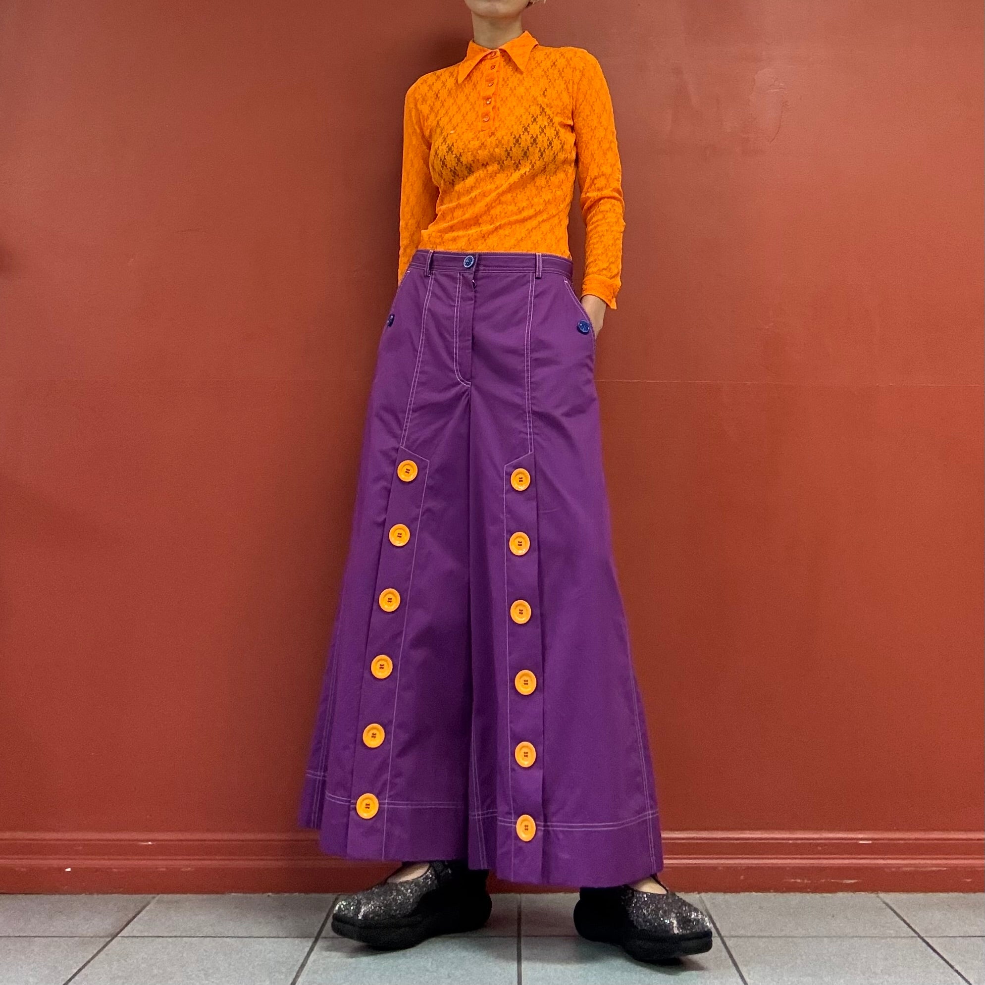 DOLCE&GABBANA wide pants