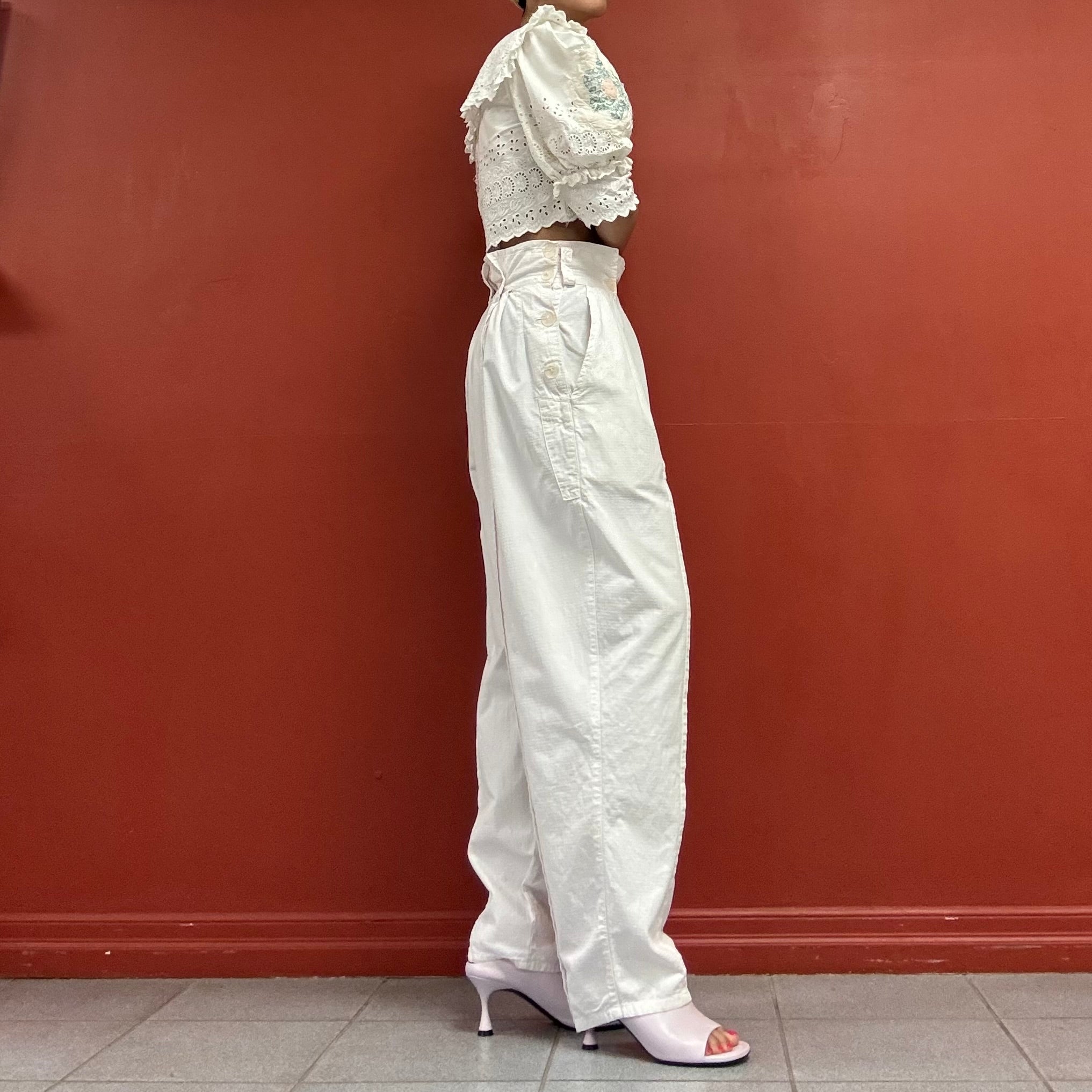 80s90s High Waisted Pants