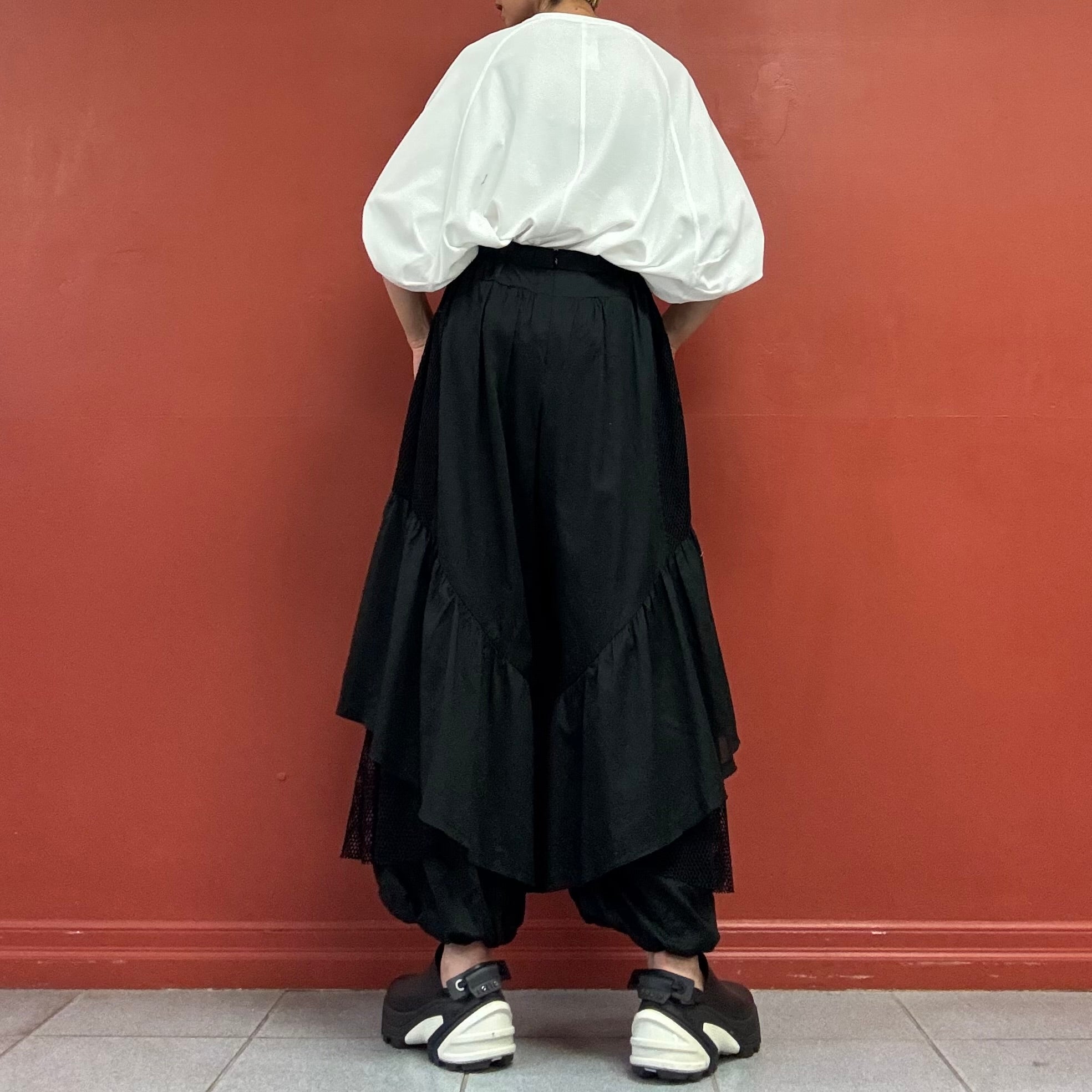 Layered balloon pants