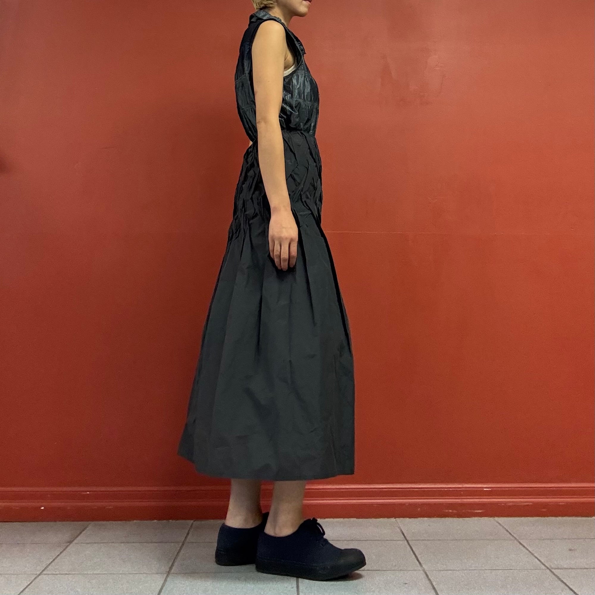 Waist pleats skirt