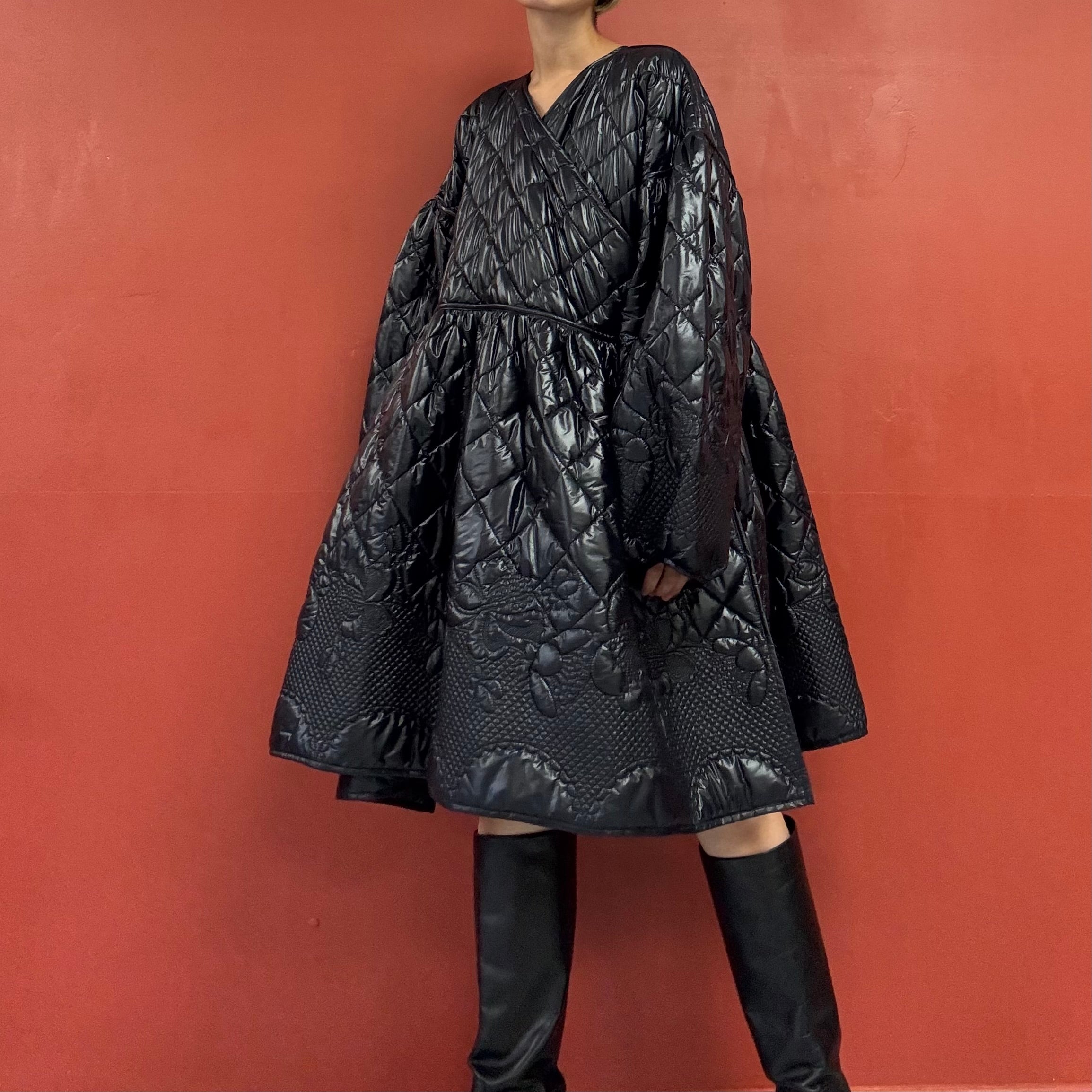 CECILIE BAHNSEN Black Frazier Coat