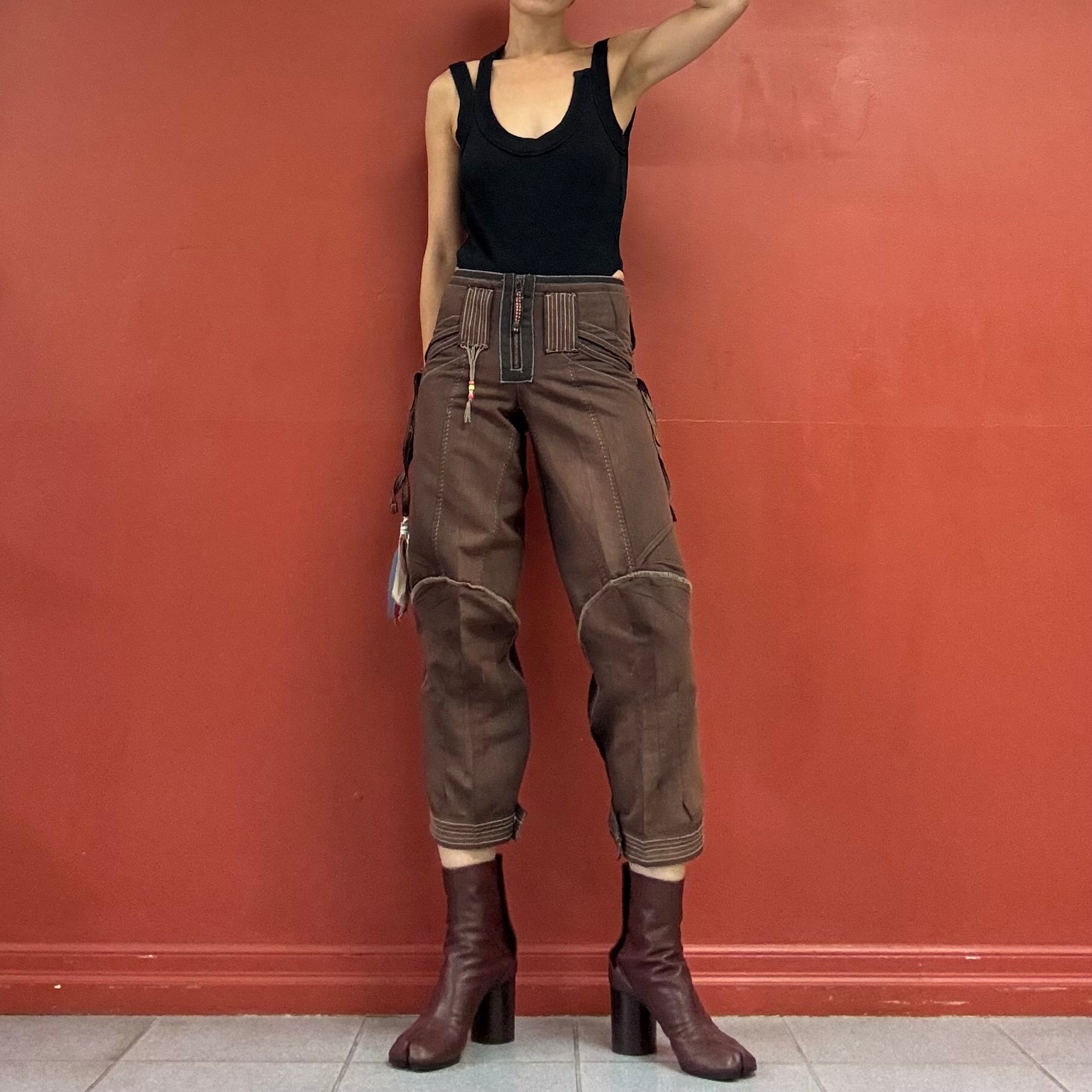 Marithé François Girbaud cropped pants