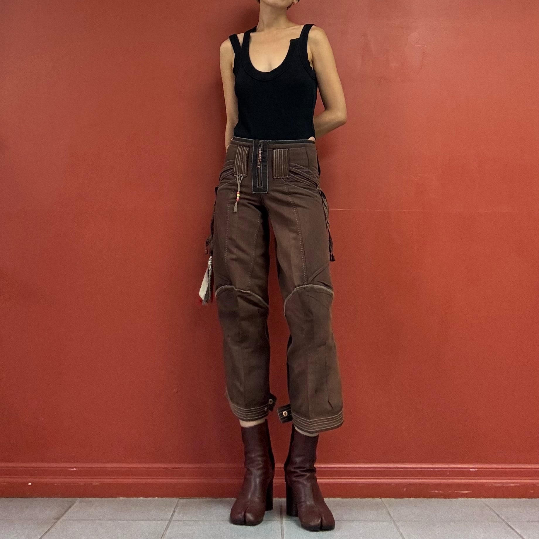 Marithé François Girbaud cropped pants
