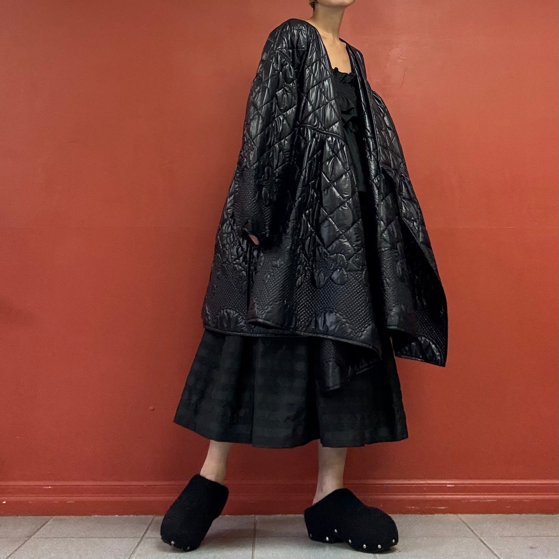 CECILIE BAHNSEN Black Frazier Coat