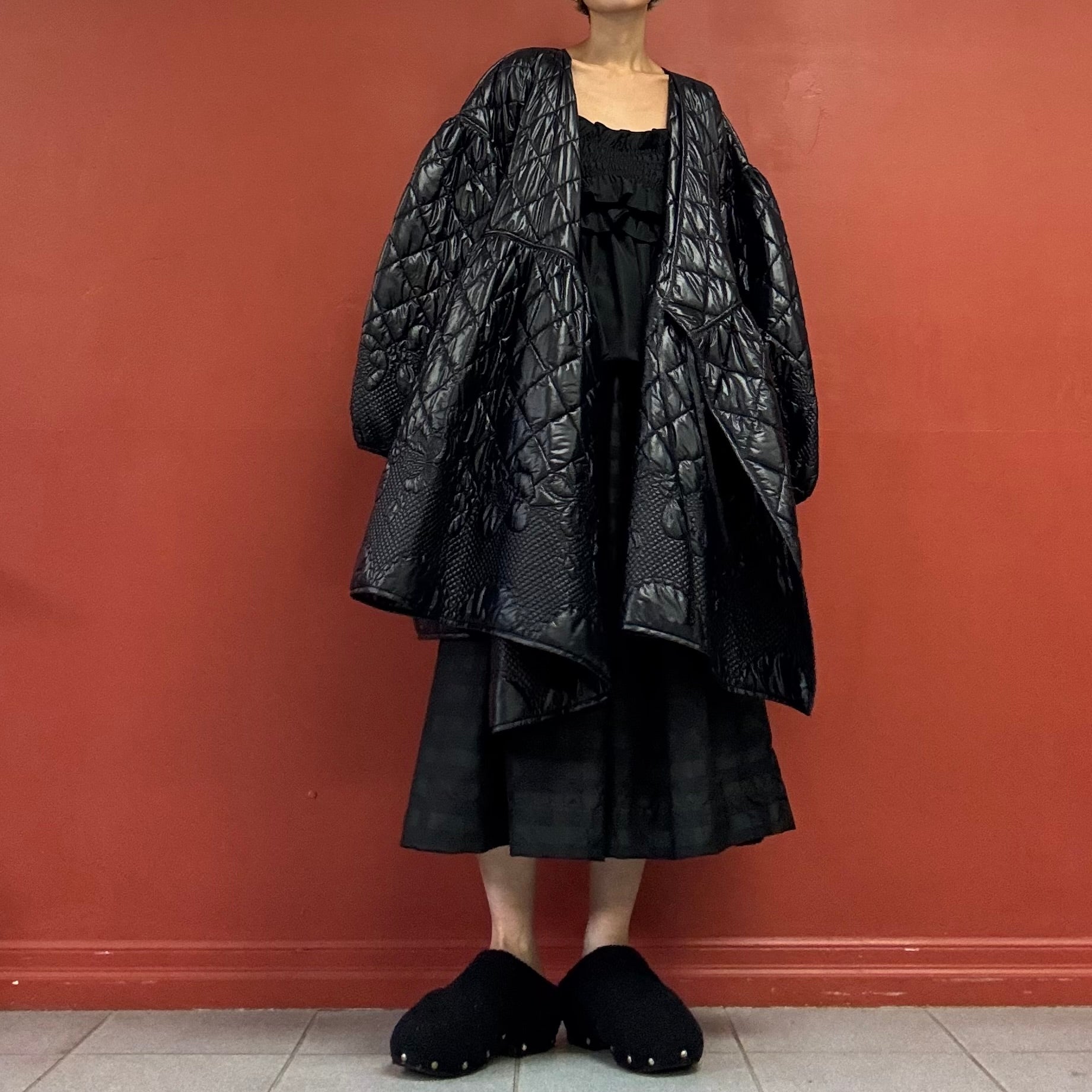 CECILIE BAHNSEN Black Frazier Coat