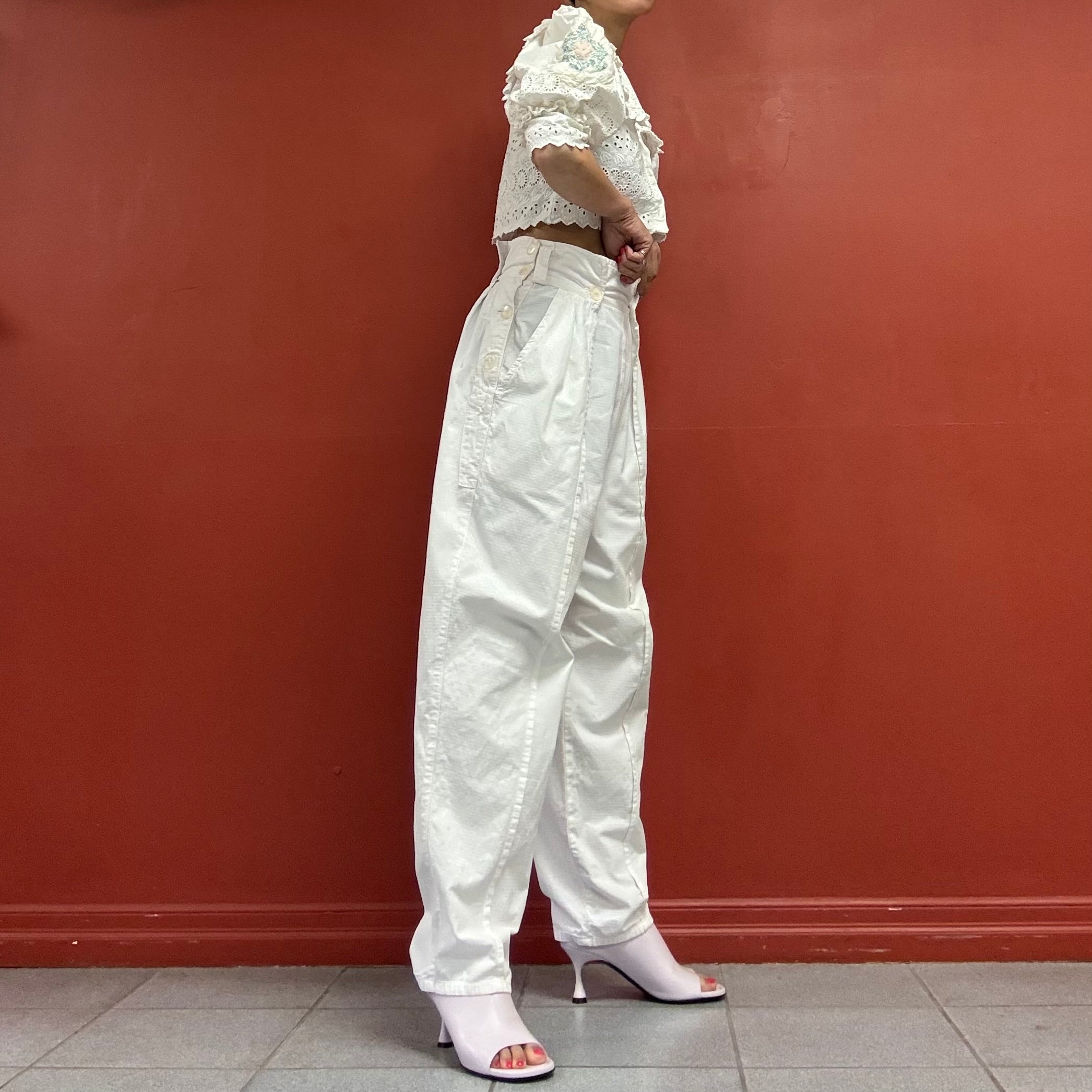 80s90s High Waisted Pants
