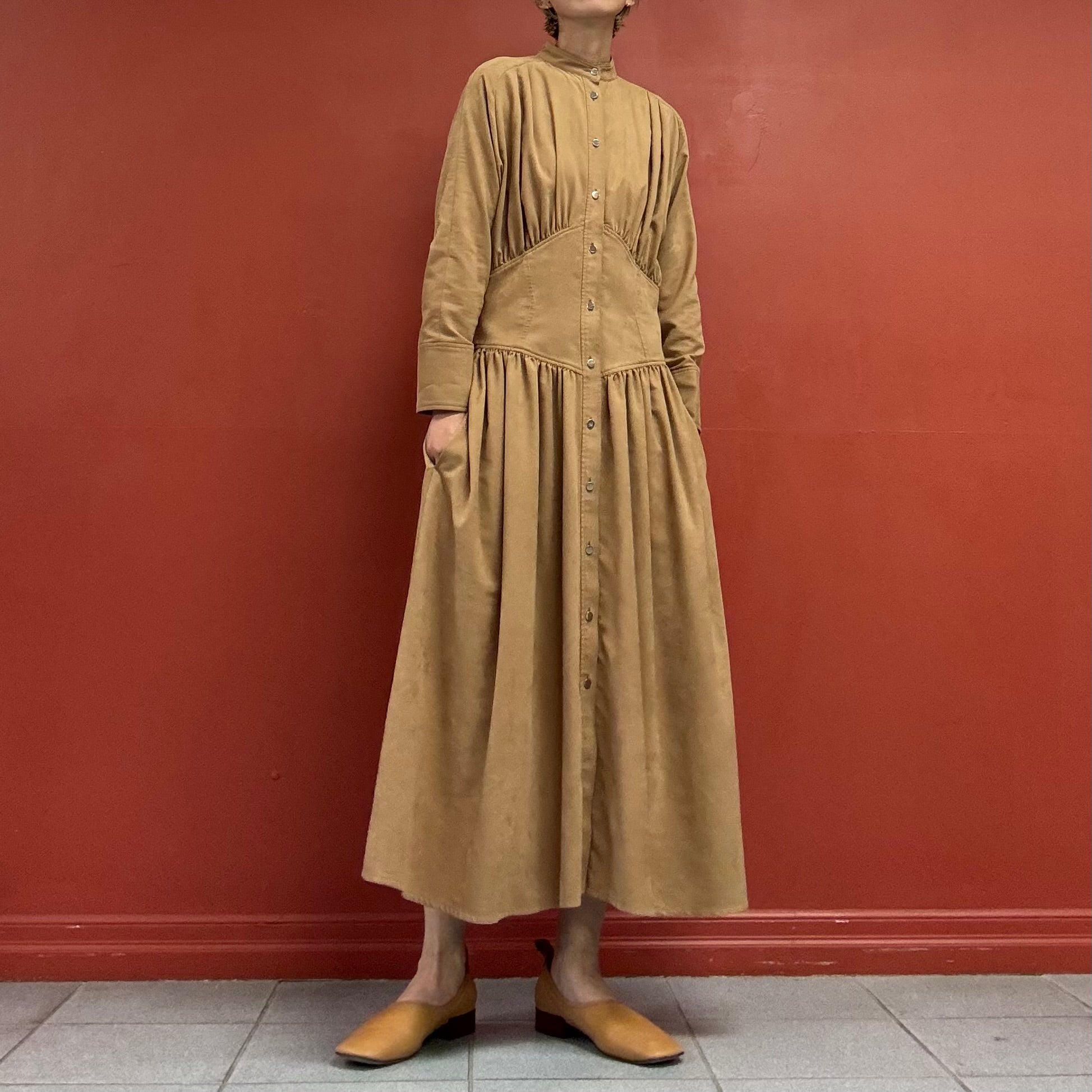 Soft brushed dress