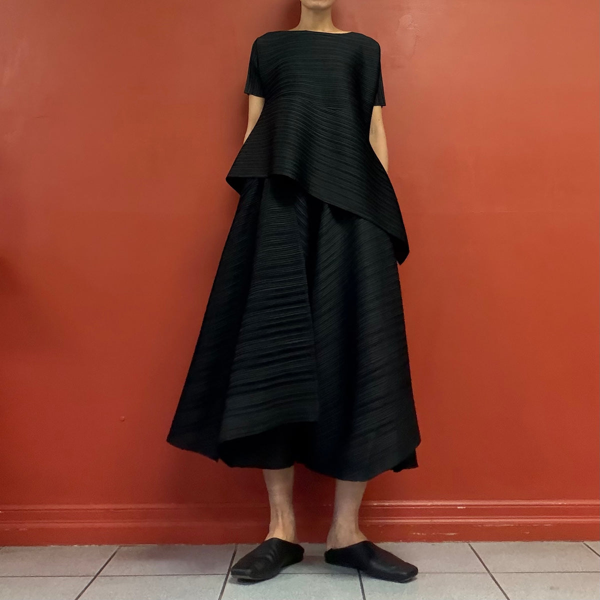 Pleats pants