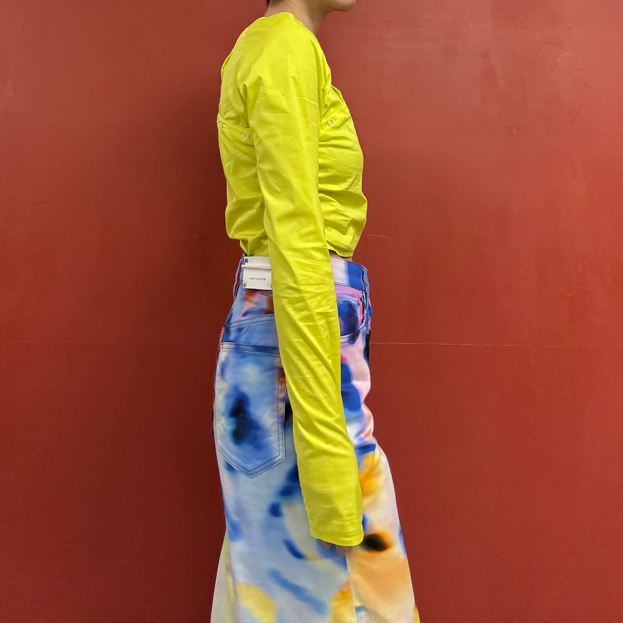 GANNI Stretch Cotton Blouse