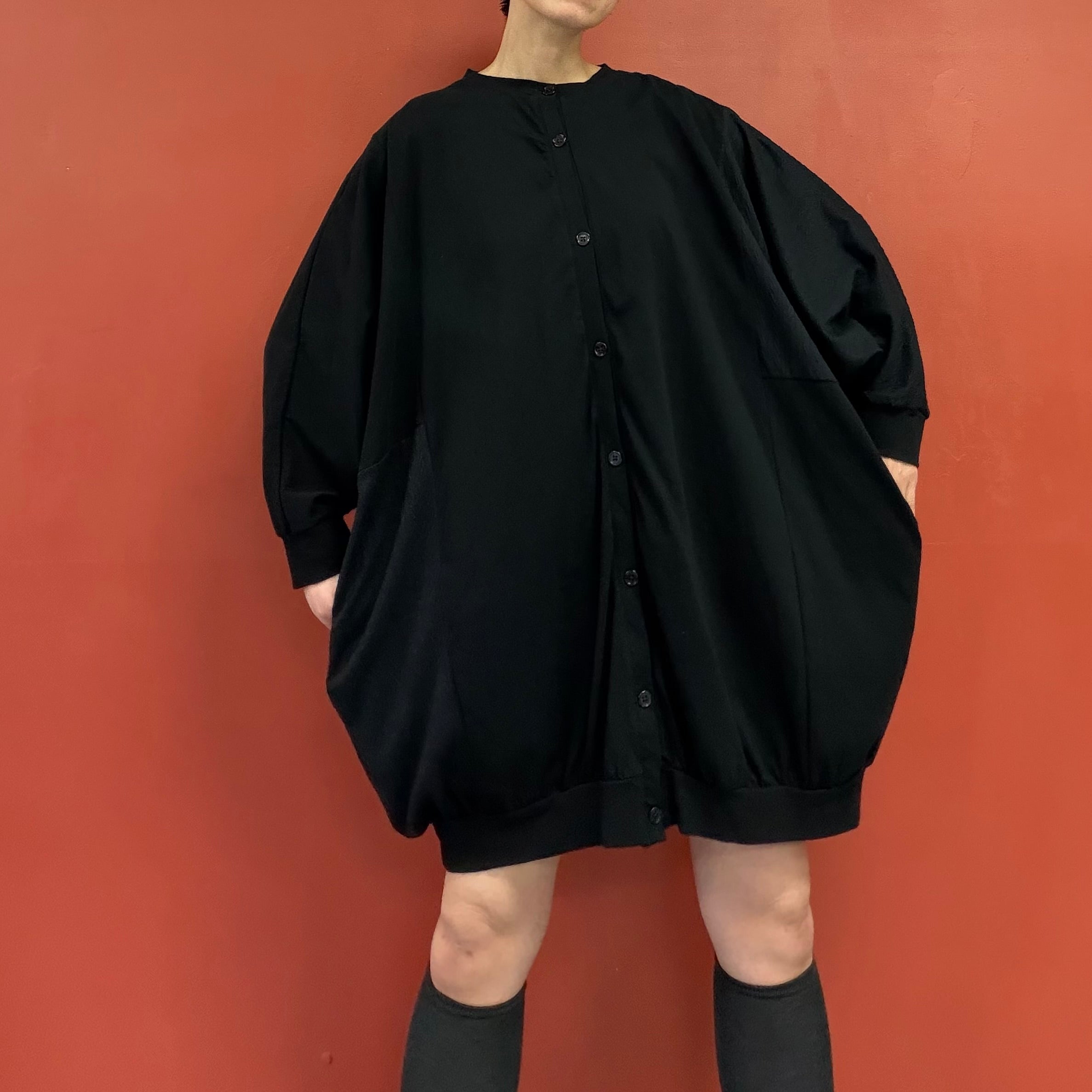 Dolman sleeves oversized cardigan