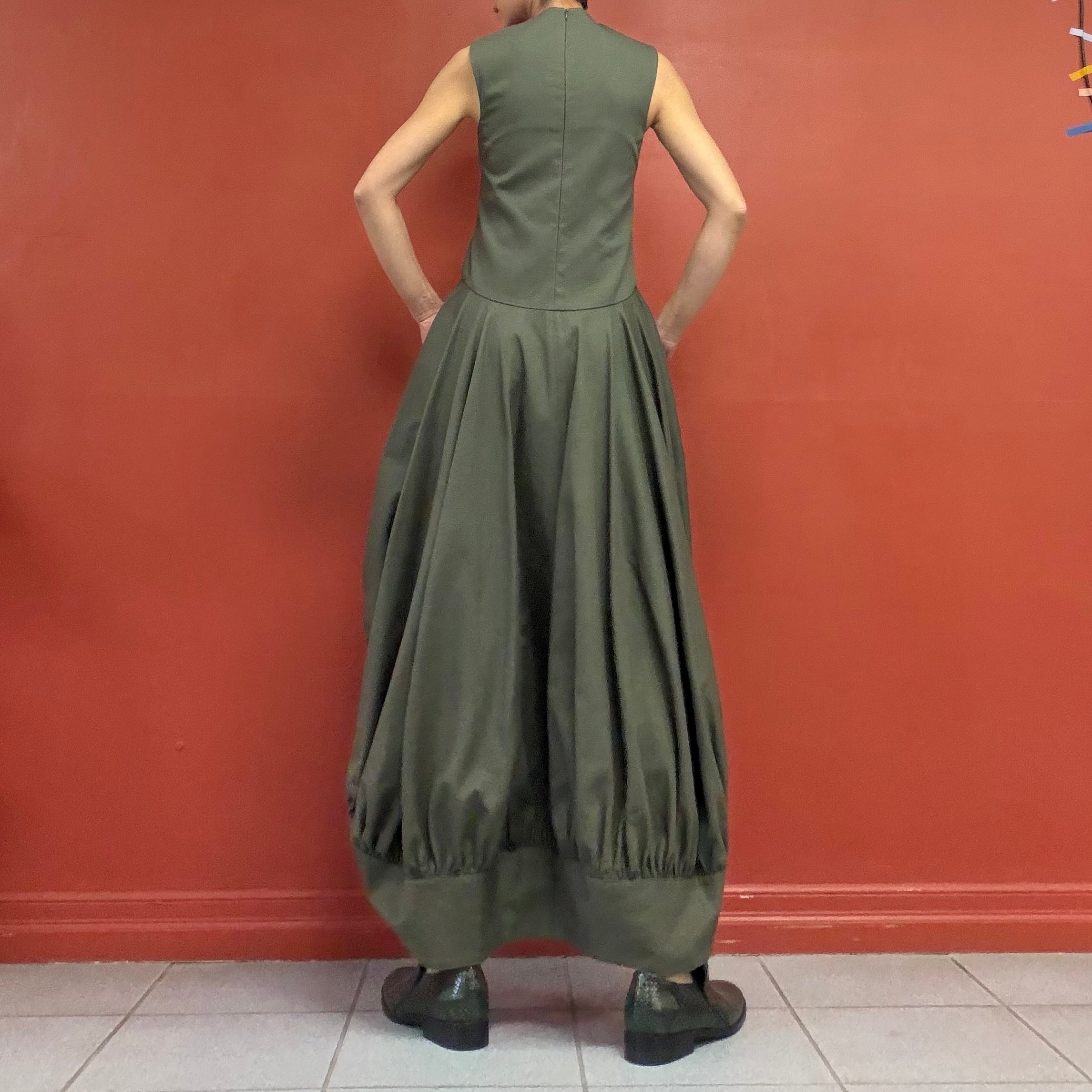 JW ANDERSON draped gathered dress
