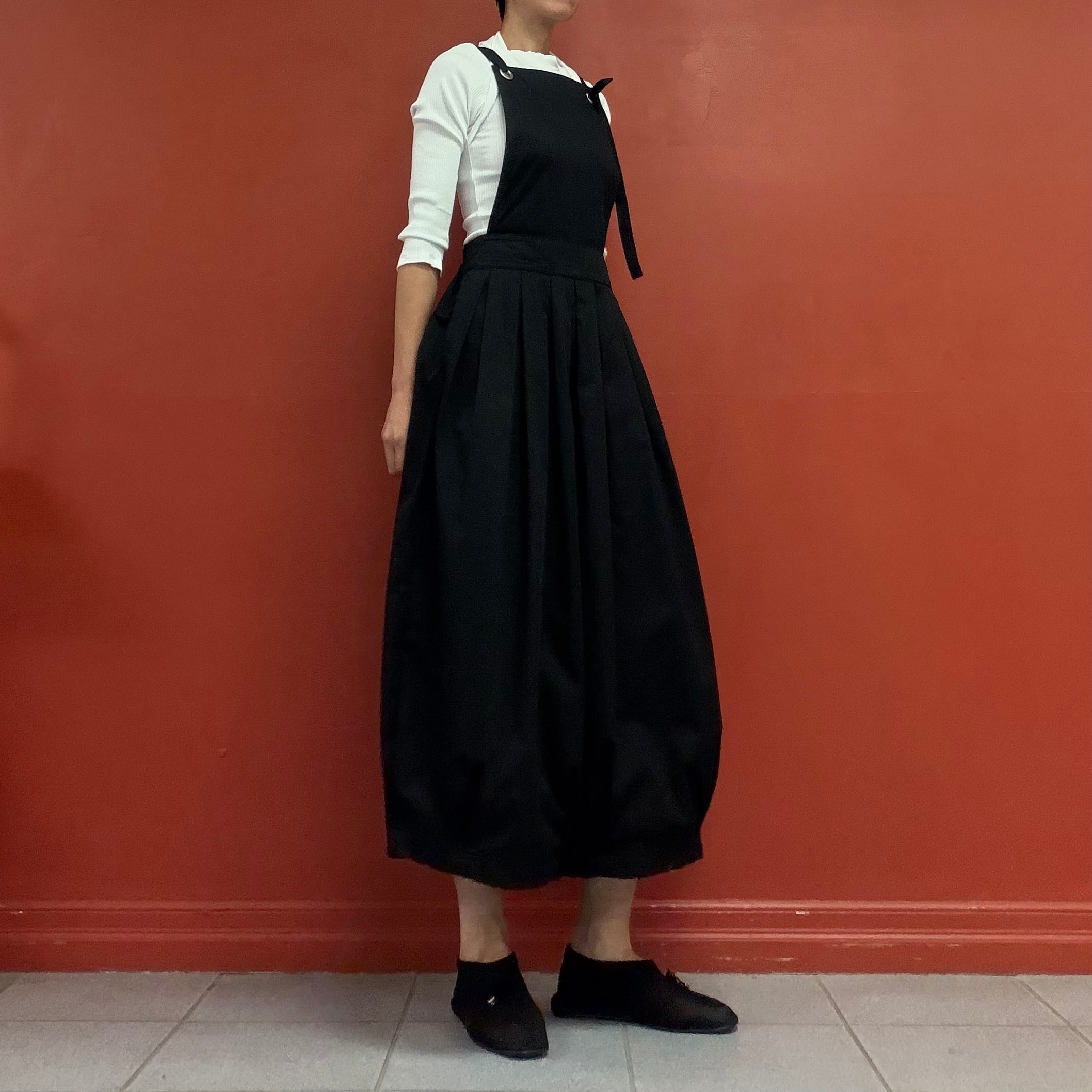 Apron balloon pants