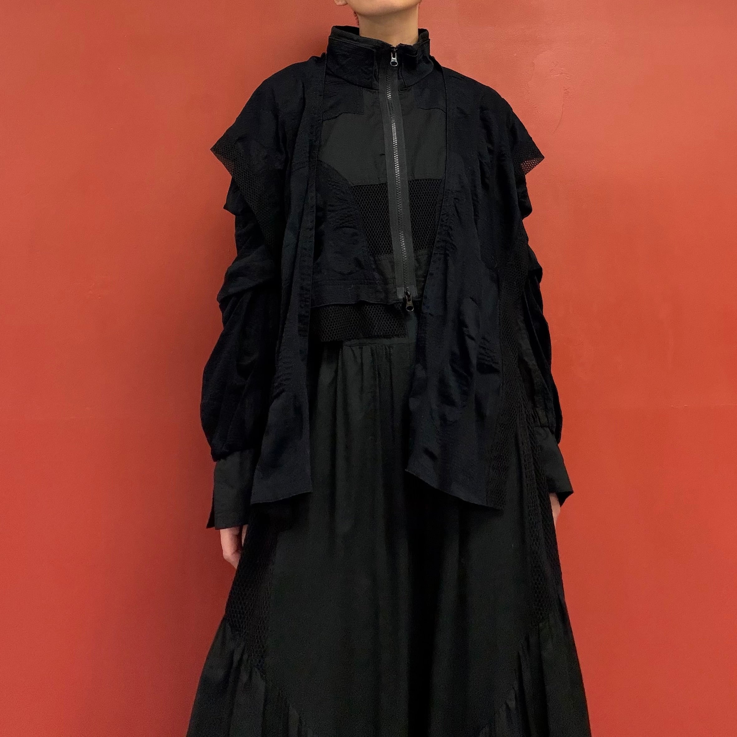 Jacket with a removable hood