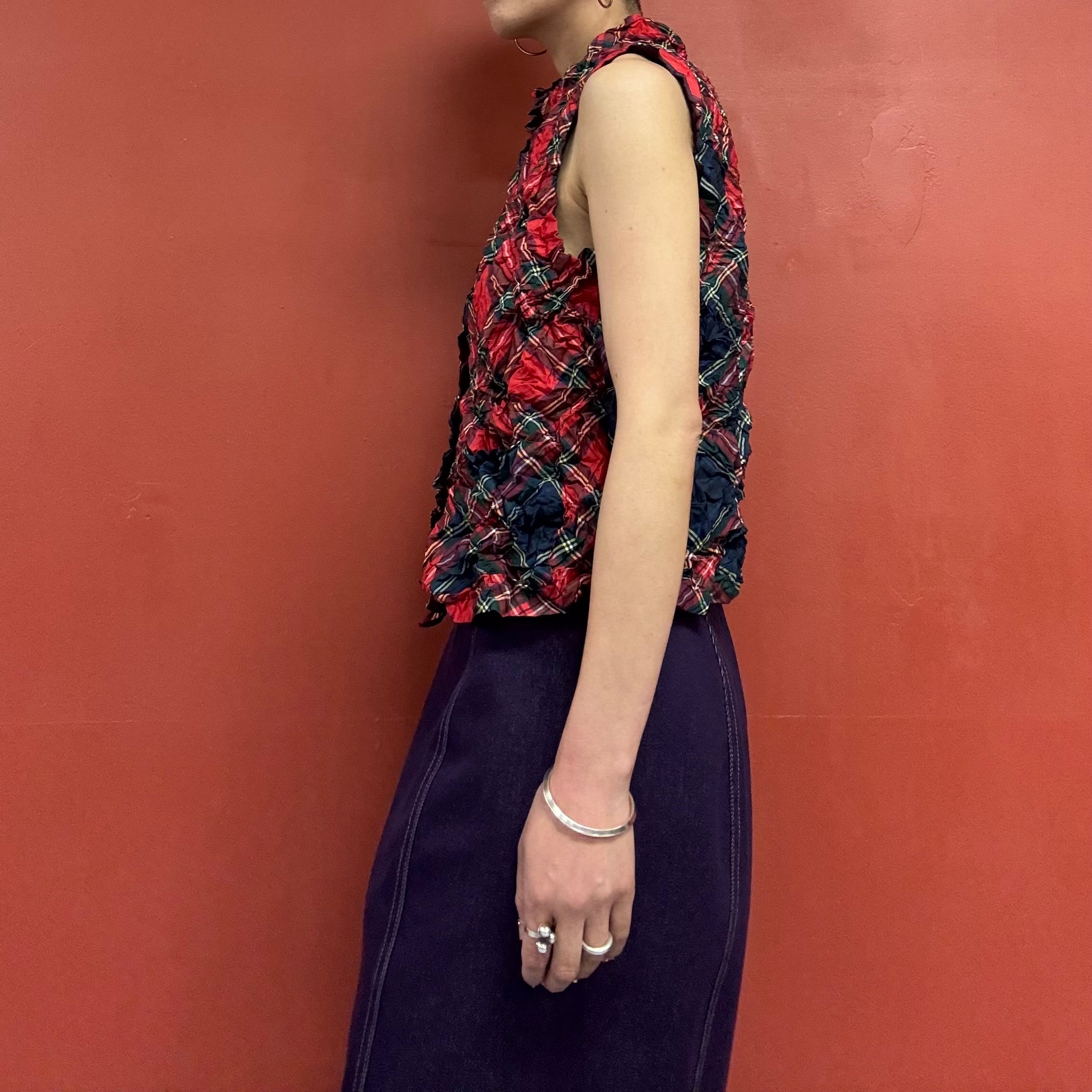 Riverside Shibori Vest