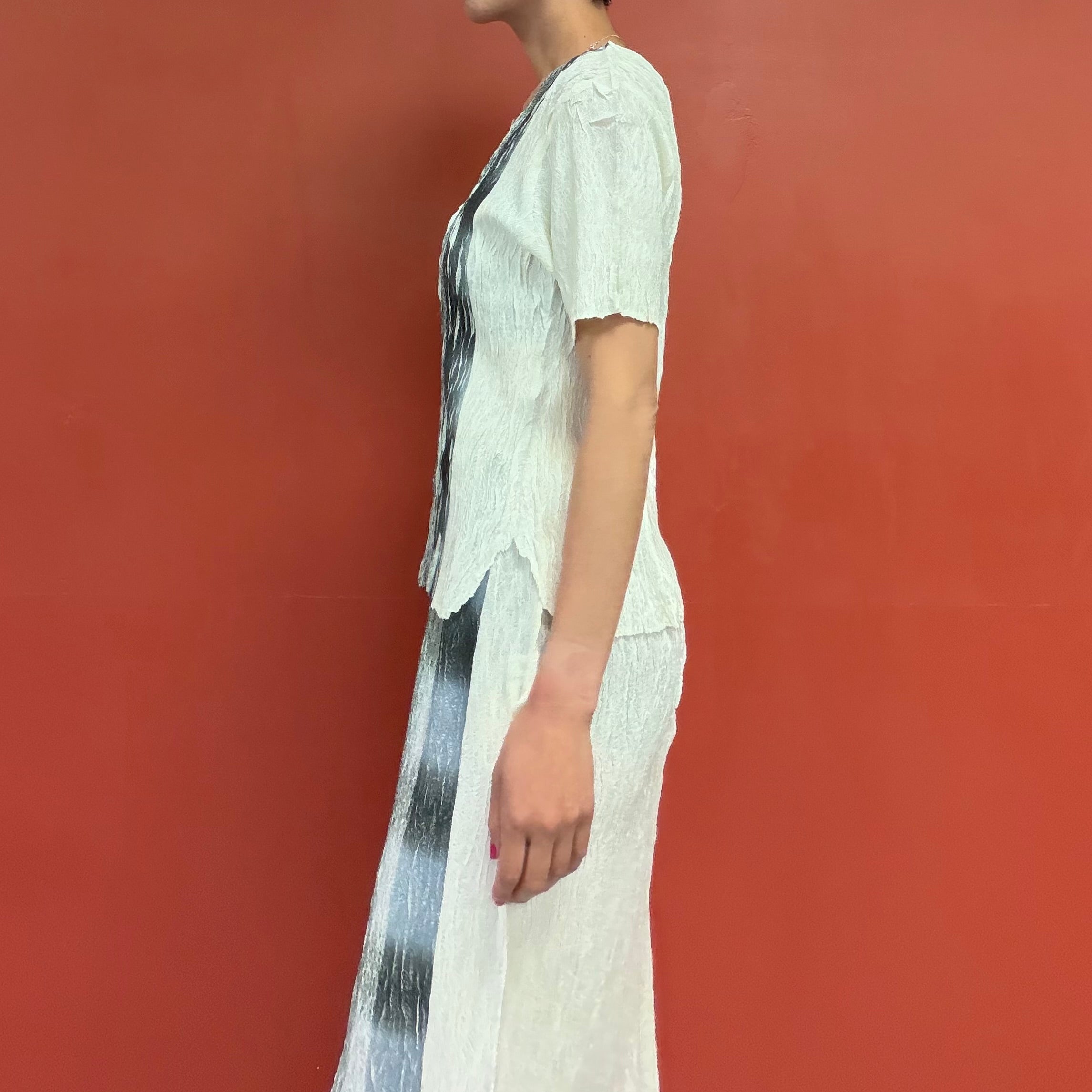 Inoue pleats top