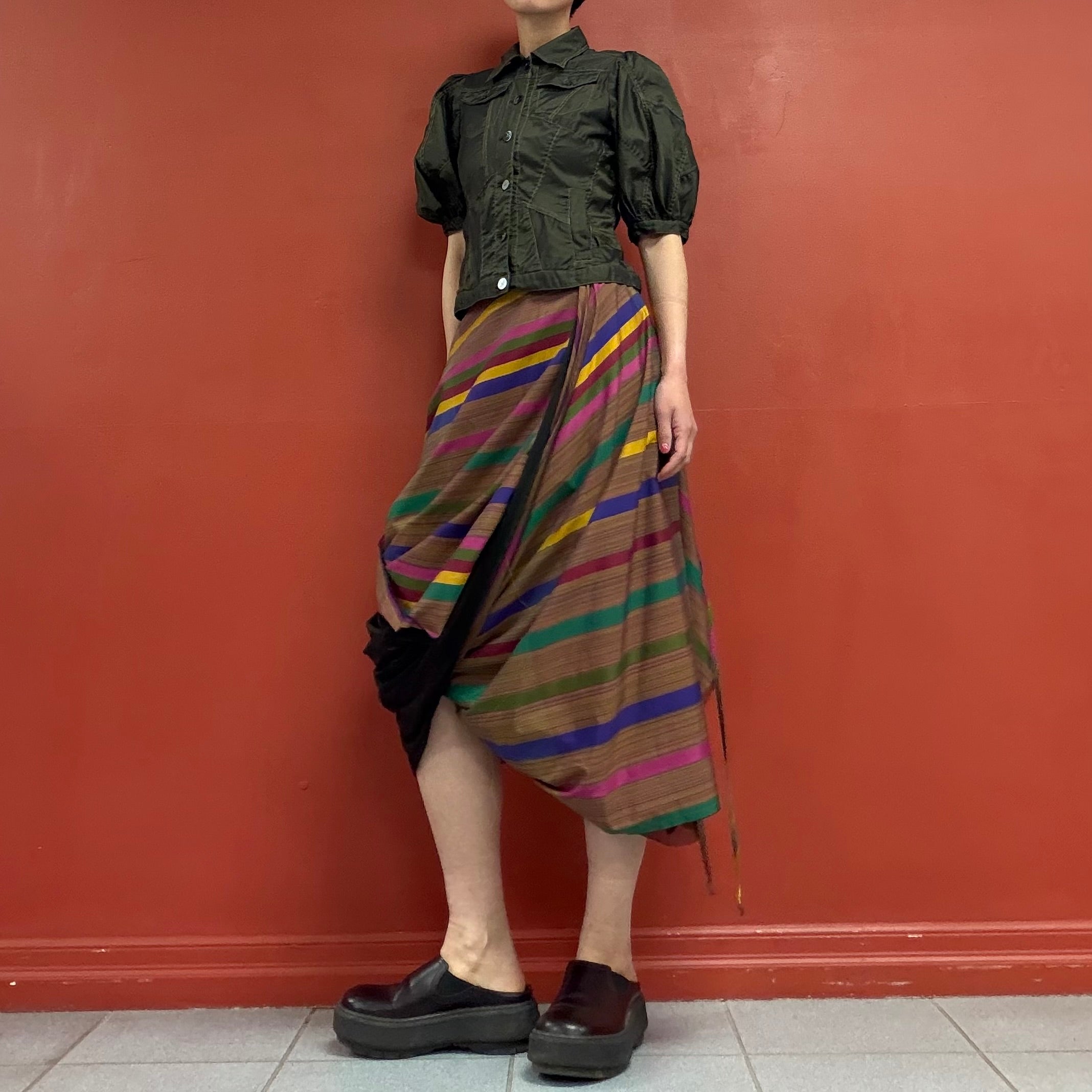 RITSUKO SHIRAHAMA puffy half sleeves shirt