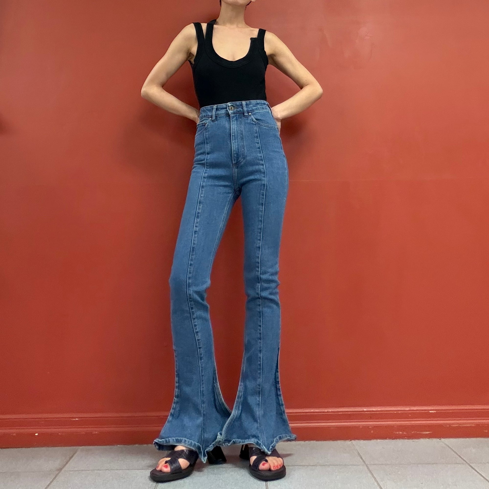 Y/PROJECT bell bottom jeans