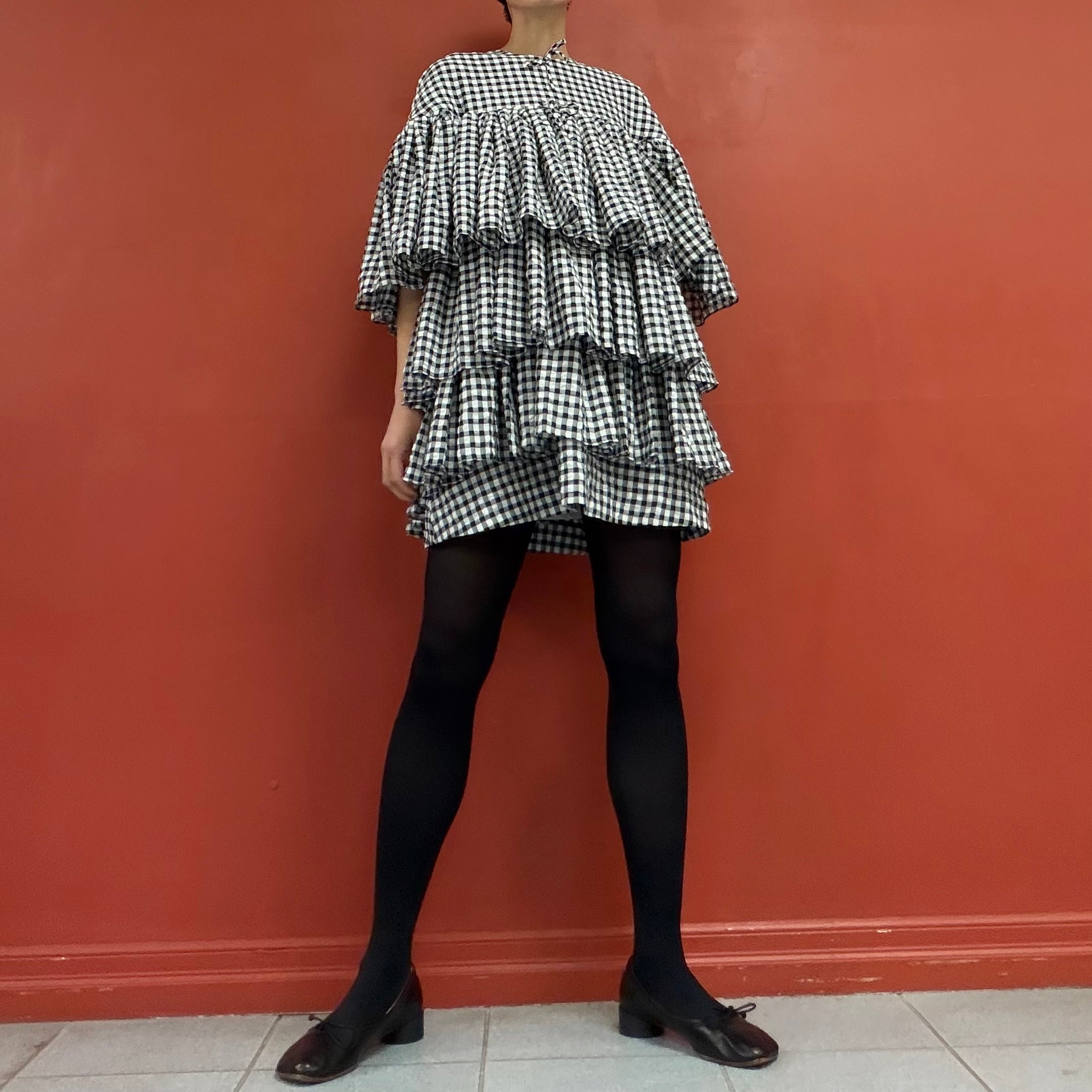 Meryl Rogge ruffle tiered dress