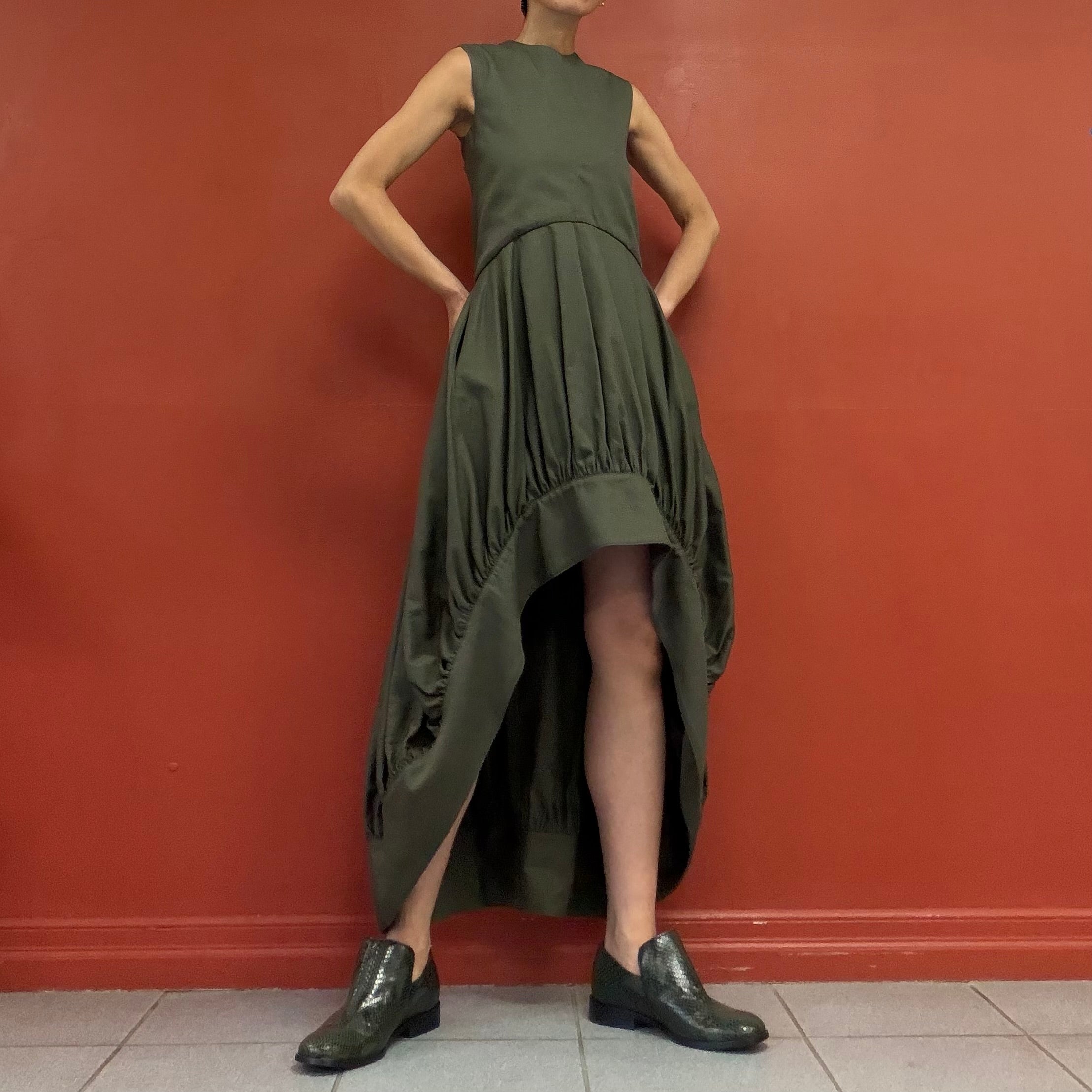 JW ANDERSON draped gathered dress