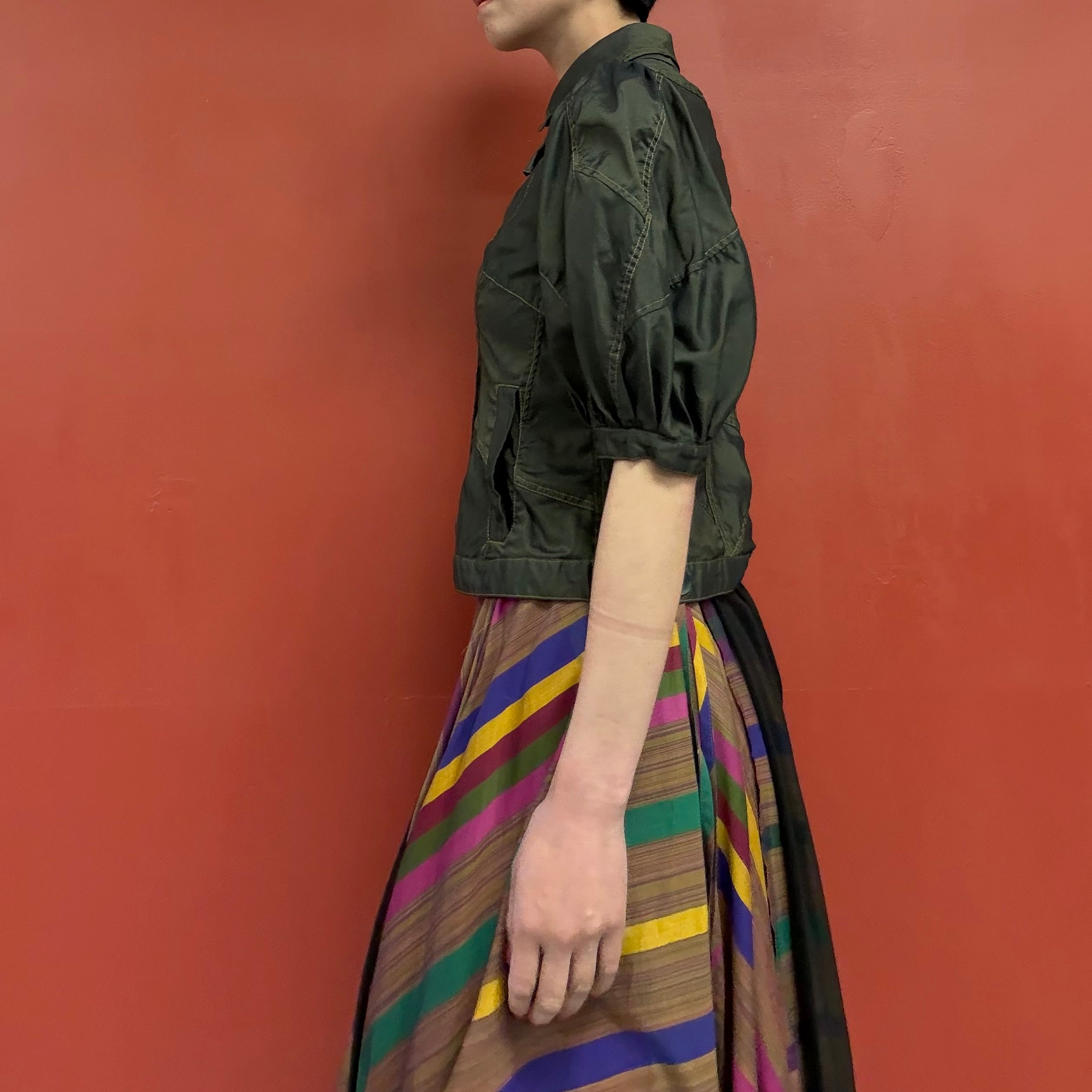 RITSUKO SHIRAHAMA puffy half sleeves shirt