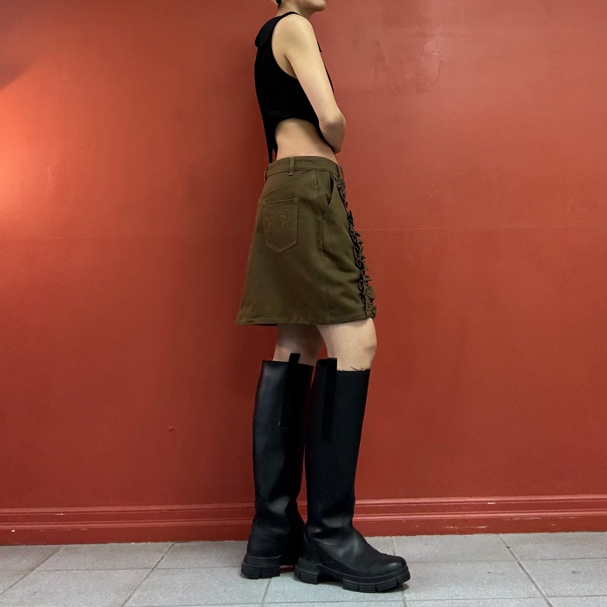 CECILIE BAHNSEN denim skirt