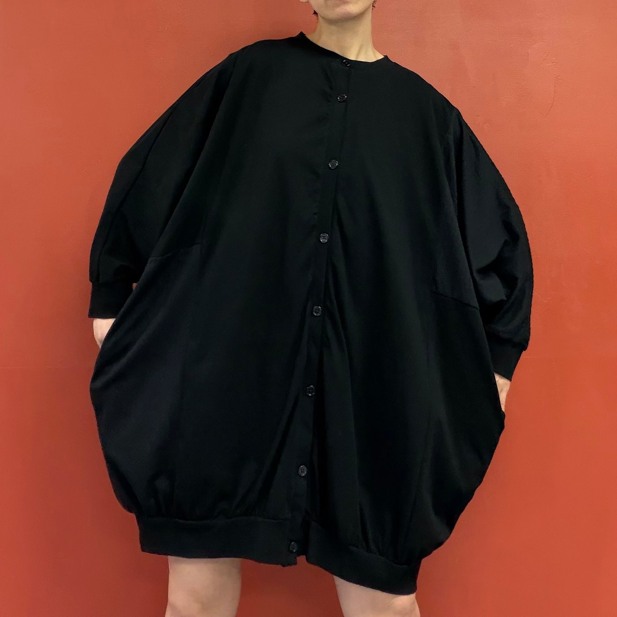 Dolman sleeves oversized cardigan