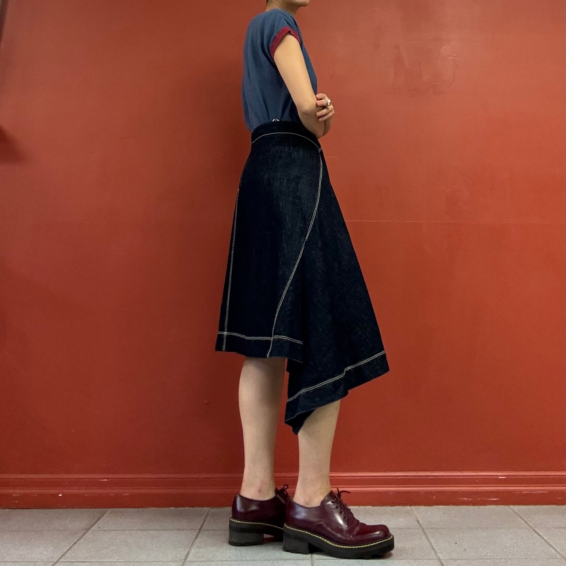 MARNI denim skirt