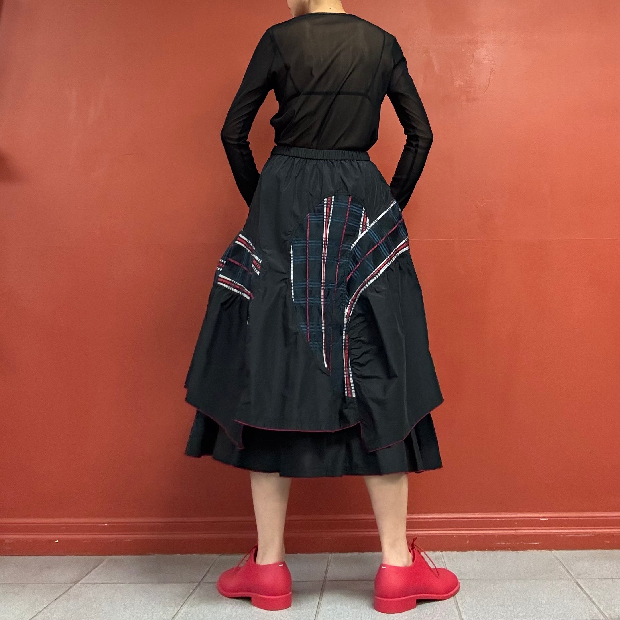 Taffeta skirt