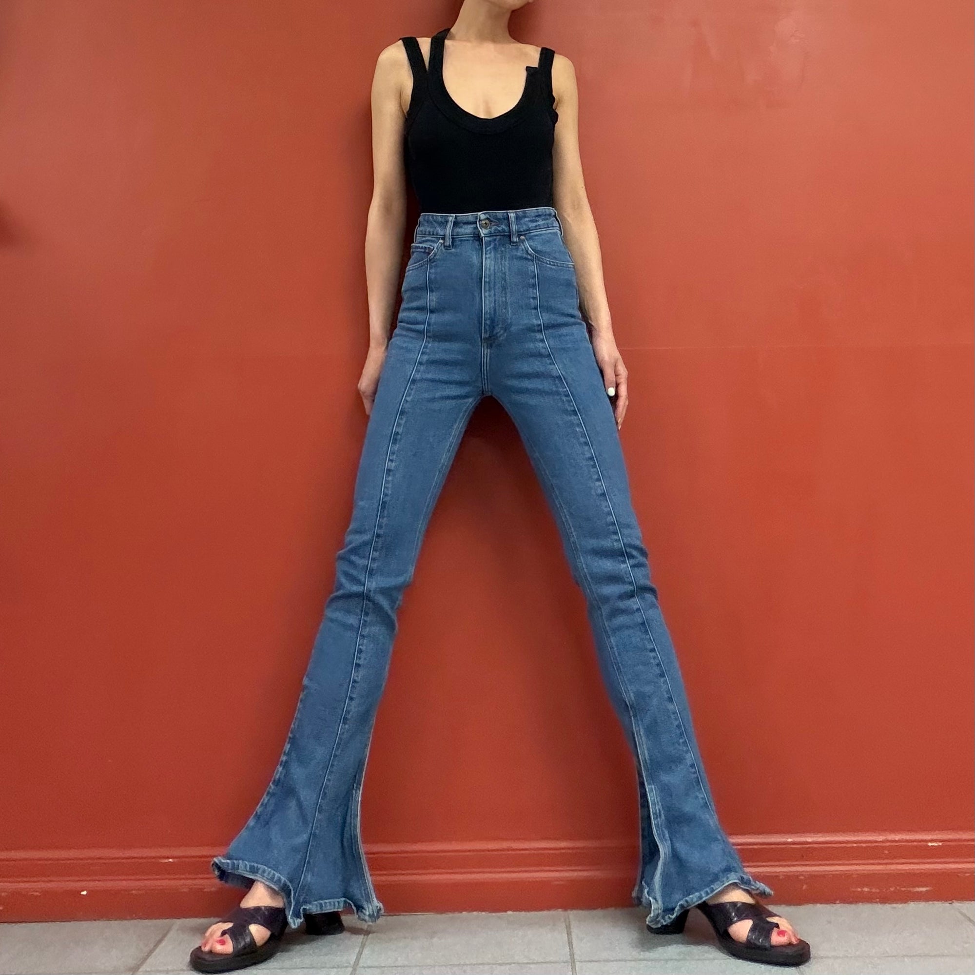 Y/PROJECT bell bottom jeans