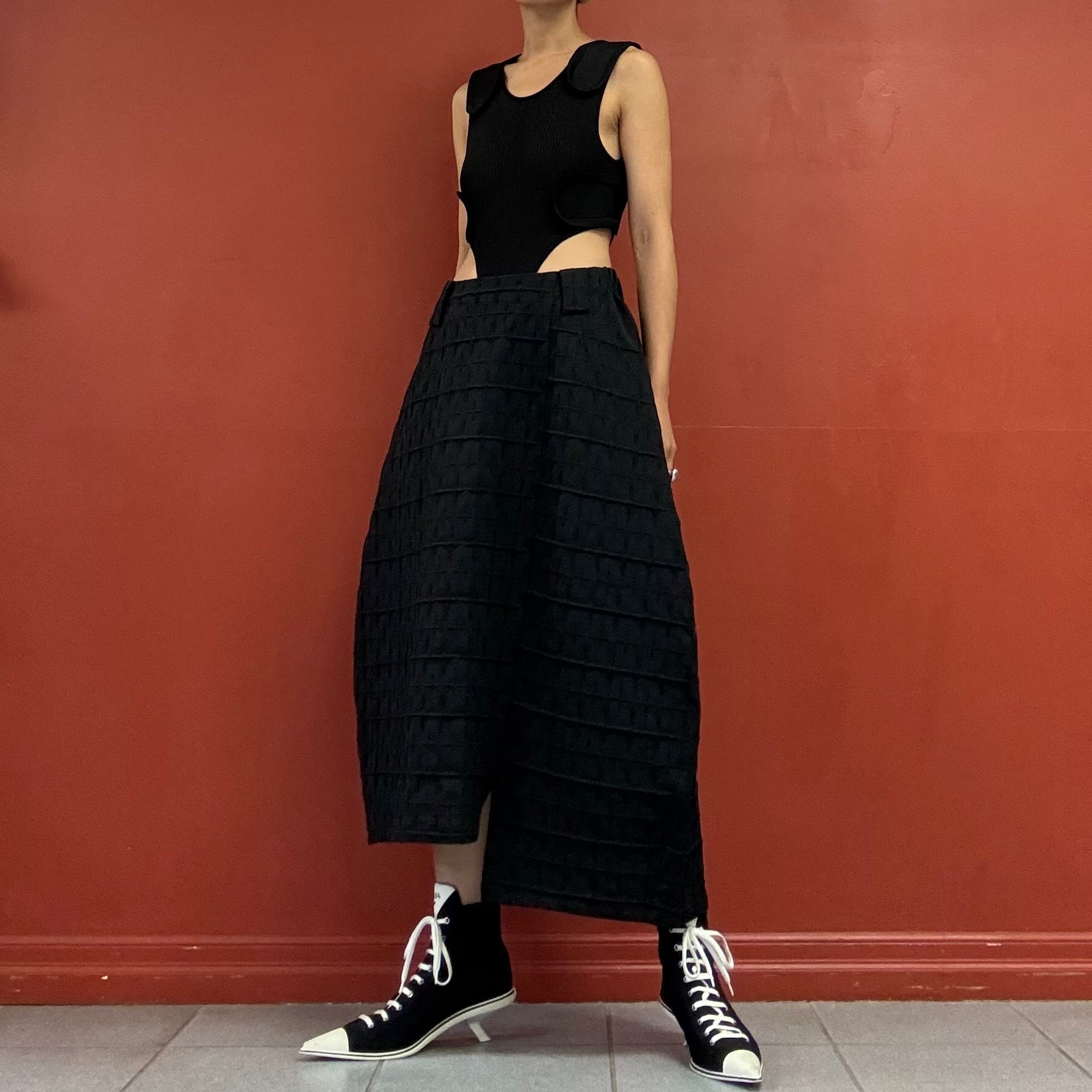Asymmetrical skirt