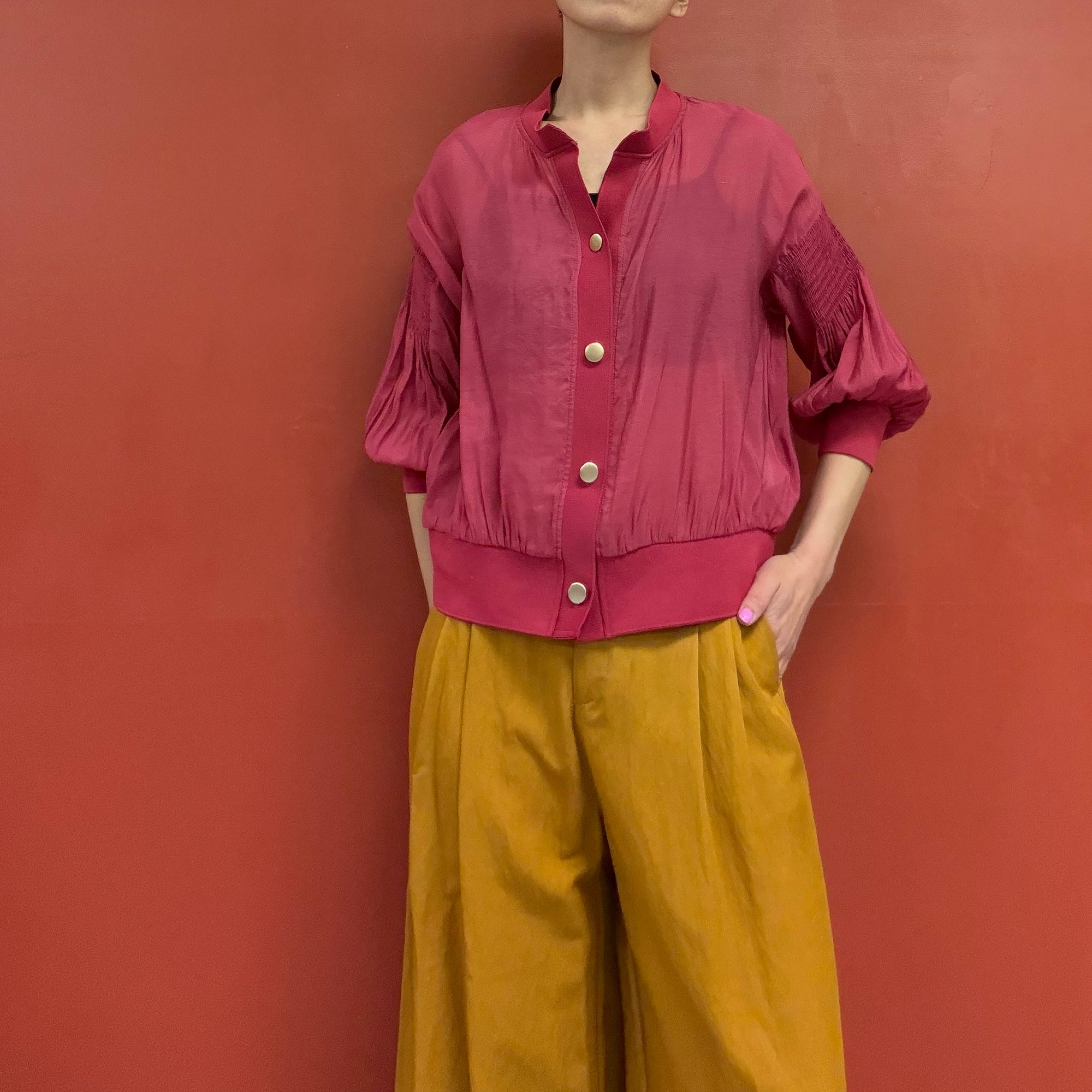 Sheer blouse