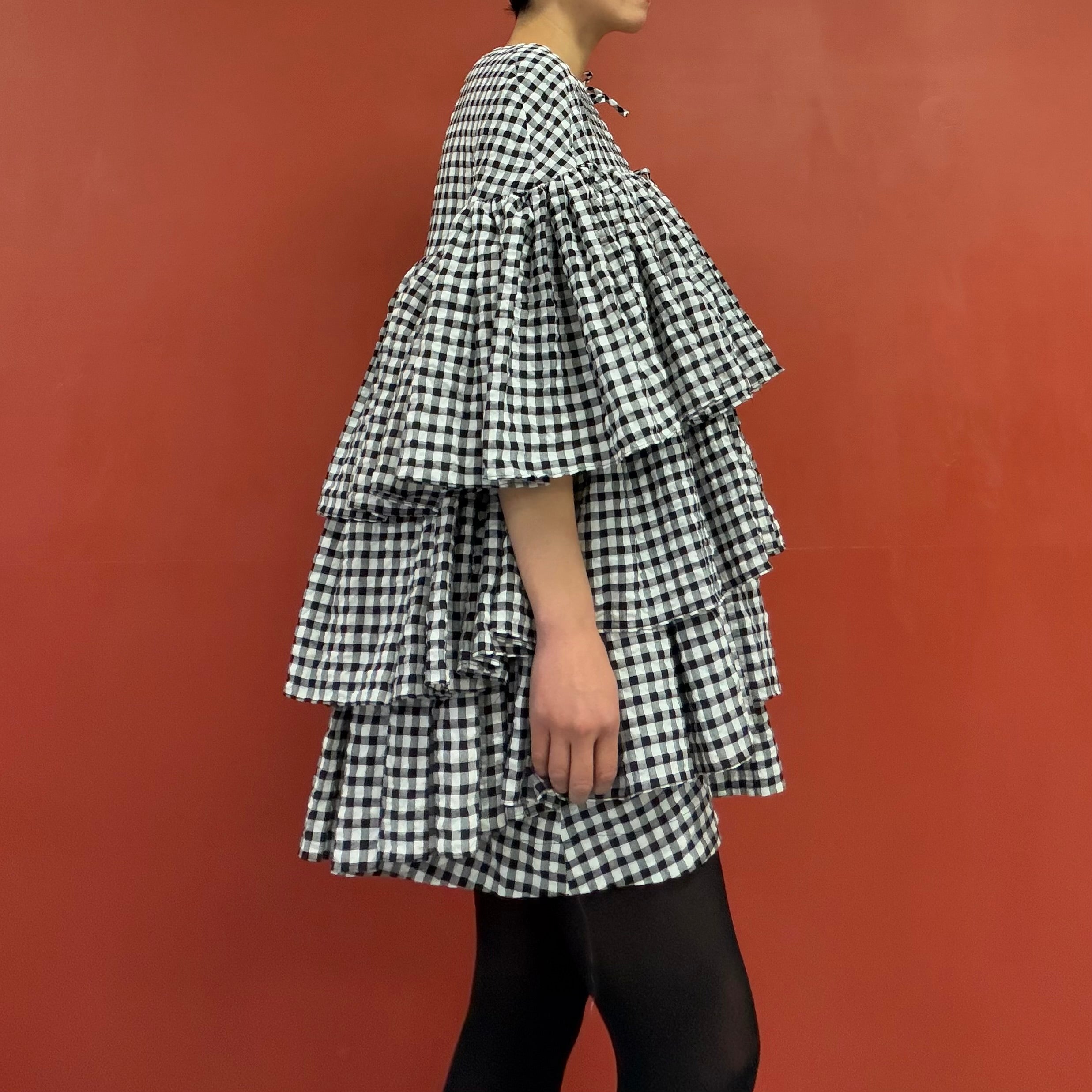 Meryl Rogge ruffle tiered dress