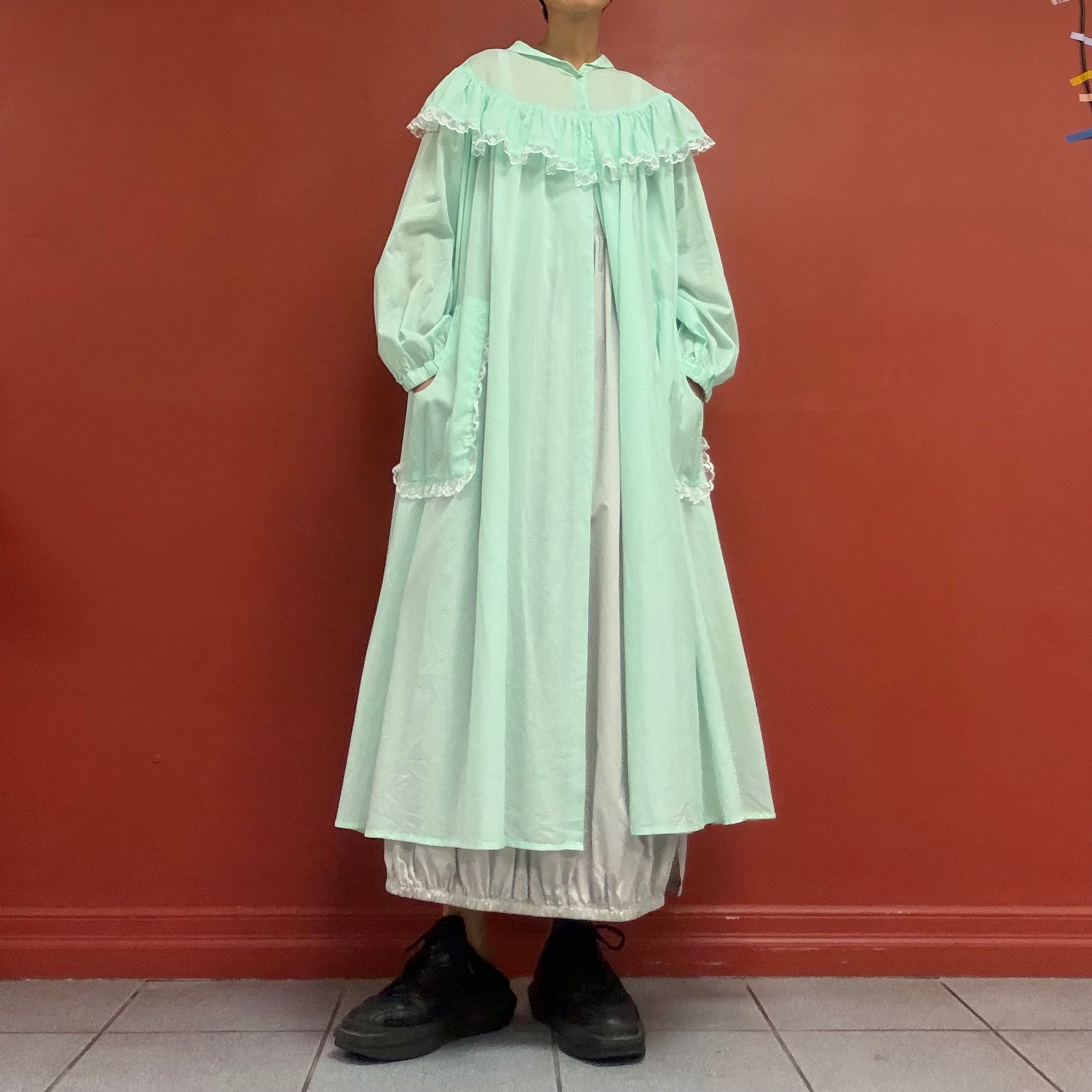 JennyFax green corn field sleep dress
