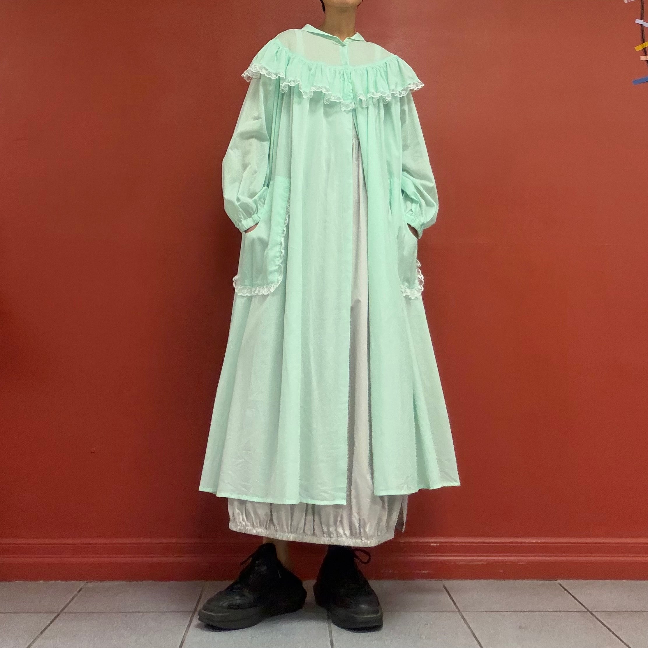 JennyFax green corn field sleep dress