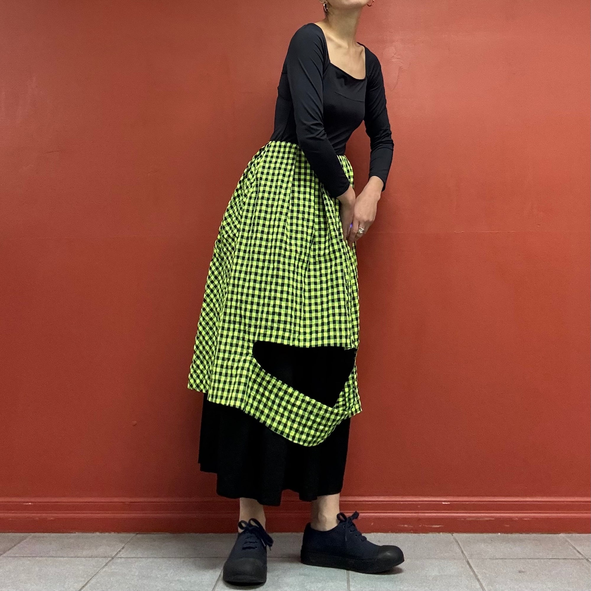 Seersucker Skirt