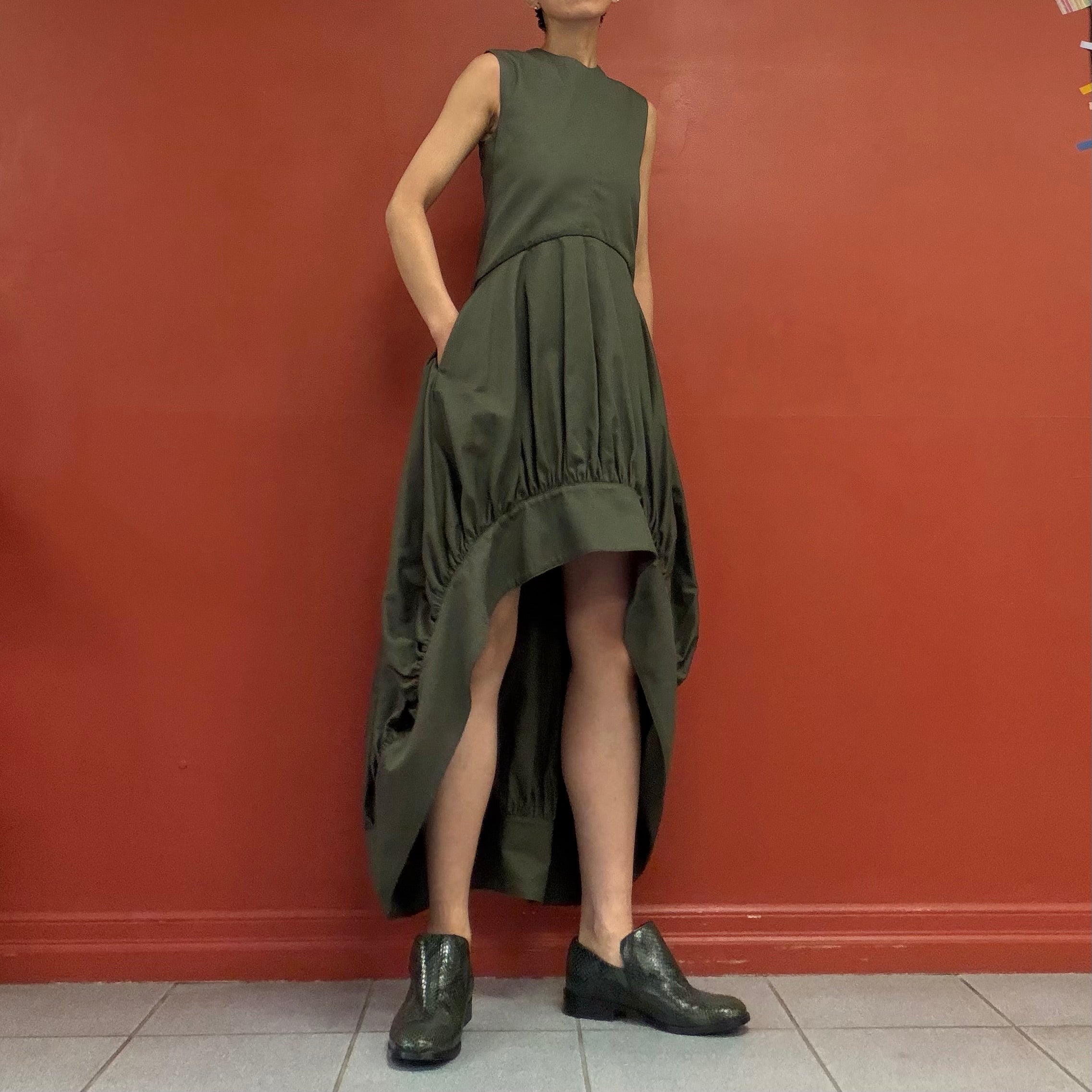 JW ANDERSON draped gathered dress
