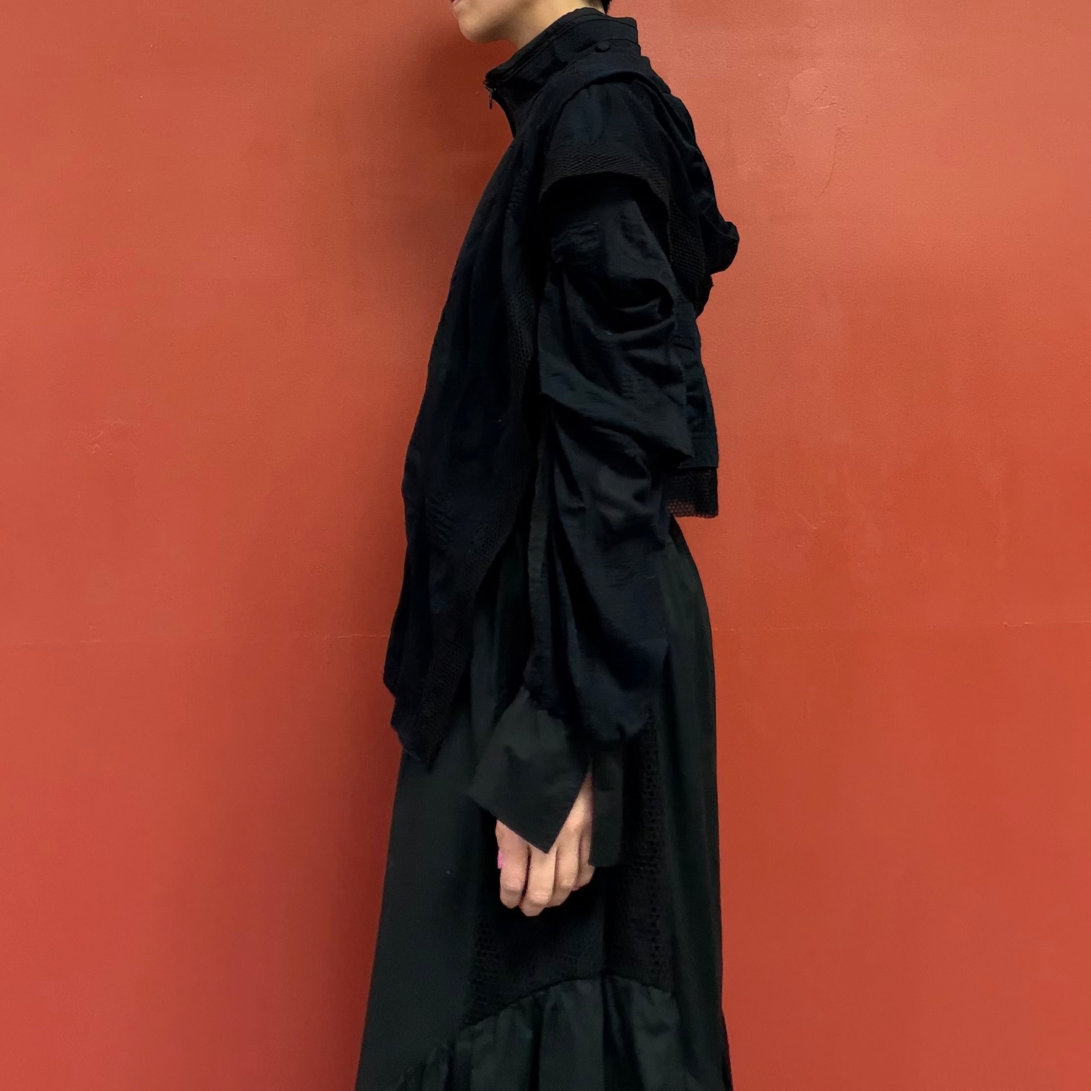 Jacket with a removable hood