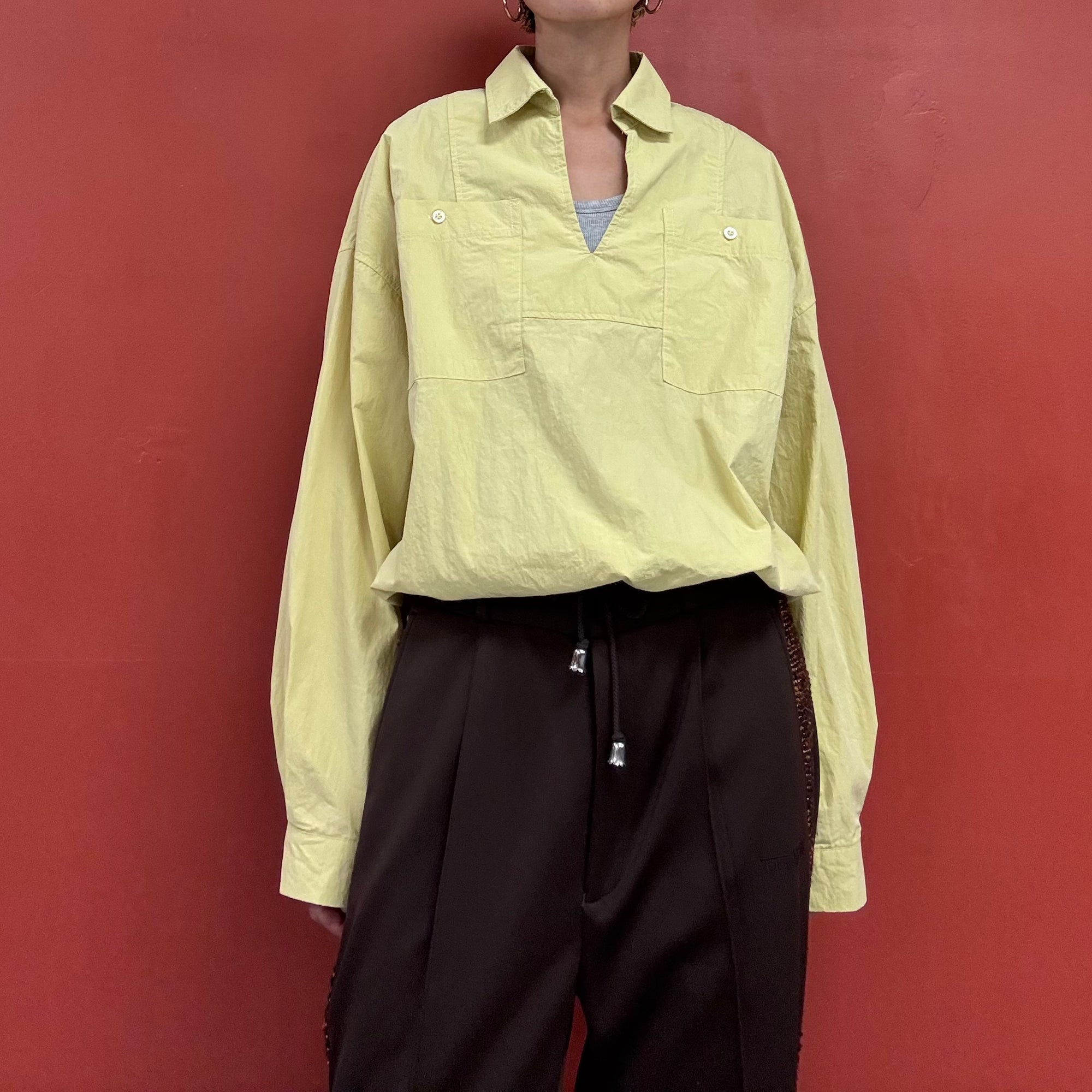 Bubble hem top with tank top(tank top isn’t removable)
