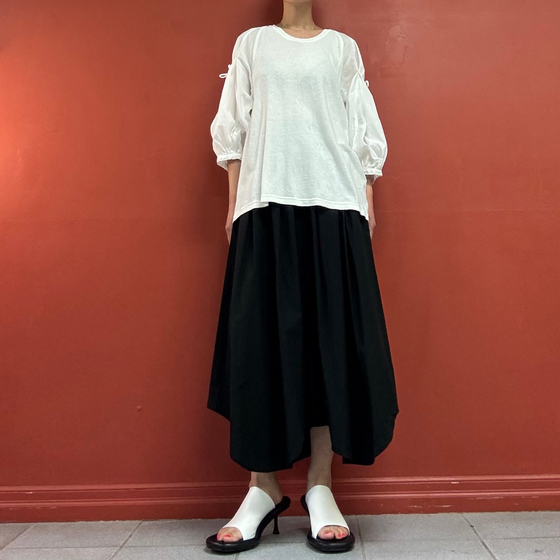 KAPITAL balloon sleeves top