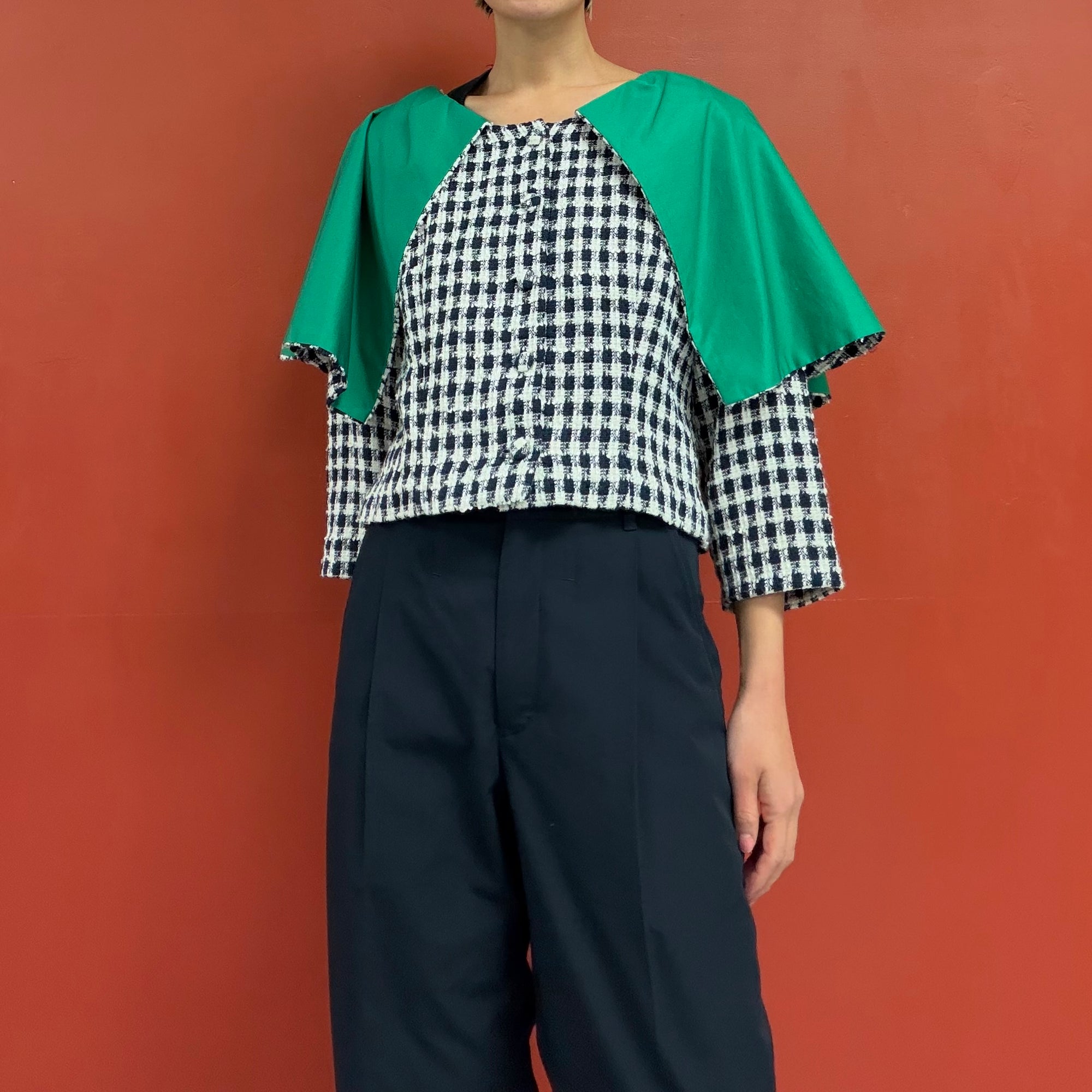 Big collar jacket